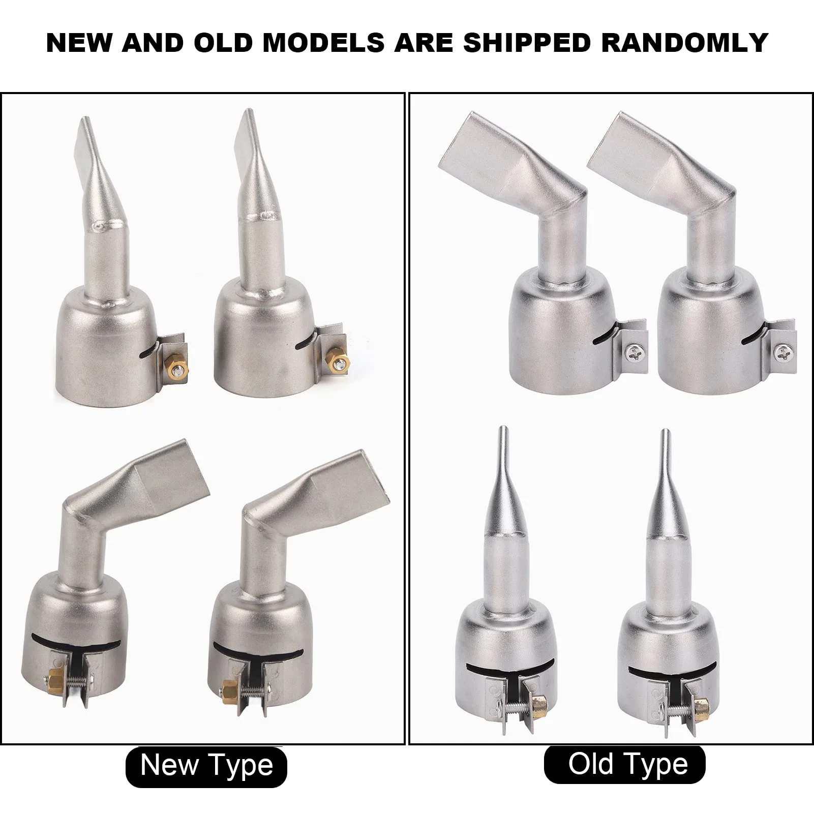 Hot Air Gun, Leister Nozzles, Welding Gun Nozzle 120 Pack of 2 Grade Leister Tools Boquilla Para Soldar Tpo Tips Puntas Heat Guns De 40 MilĂmetros Soldadora Hot Air Weld Plastic Welder Angled For - Image 7