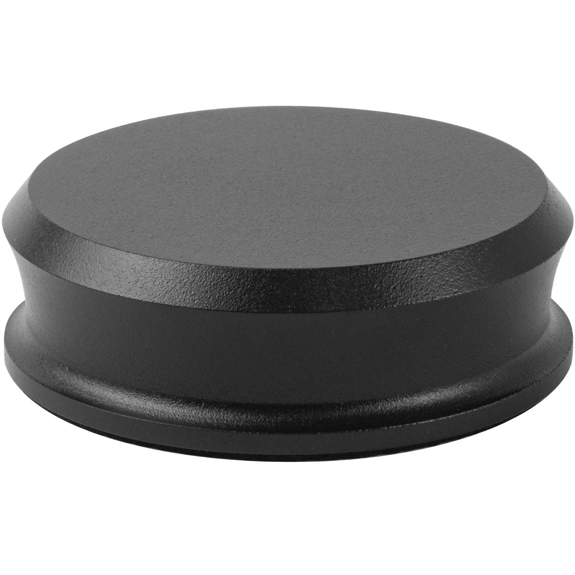 Hudson Hi-Fi SmallBen Record Weight Stabilizer with Protective Leather Pad - 9-Ounce Vinyl Turntable Weight - Durable & Stylish LP Stabilizer - Fits Any Turntable - Black Matte SMALLBEN_BLACK
