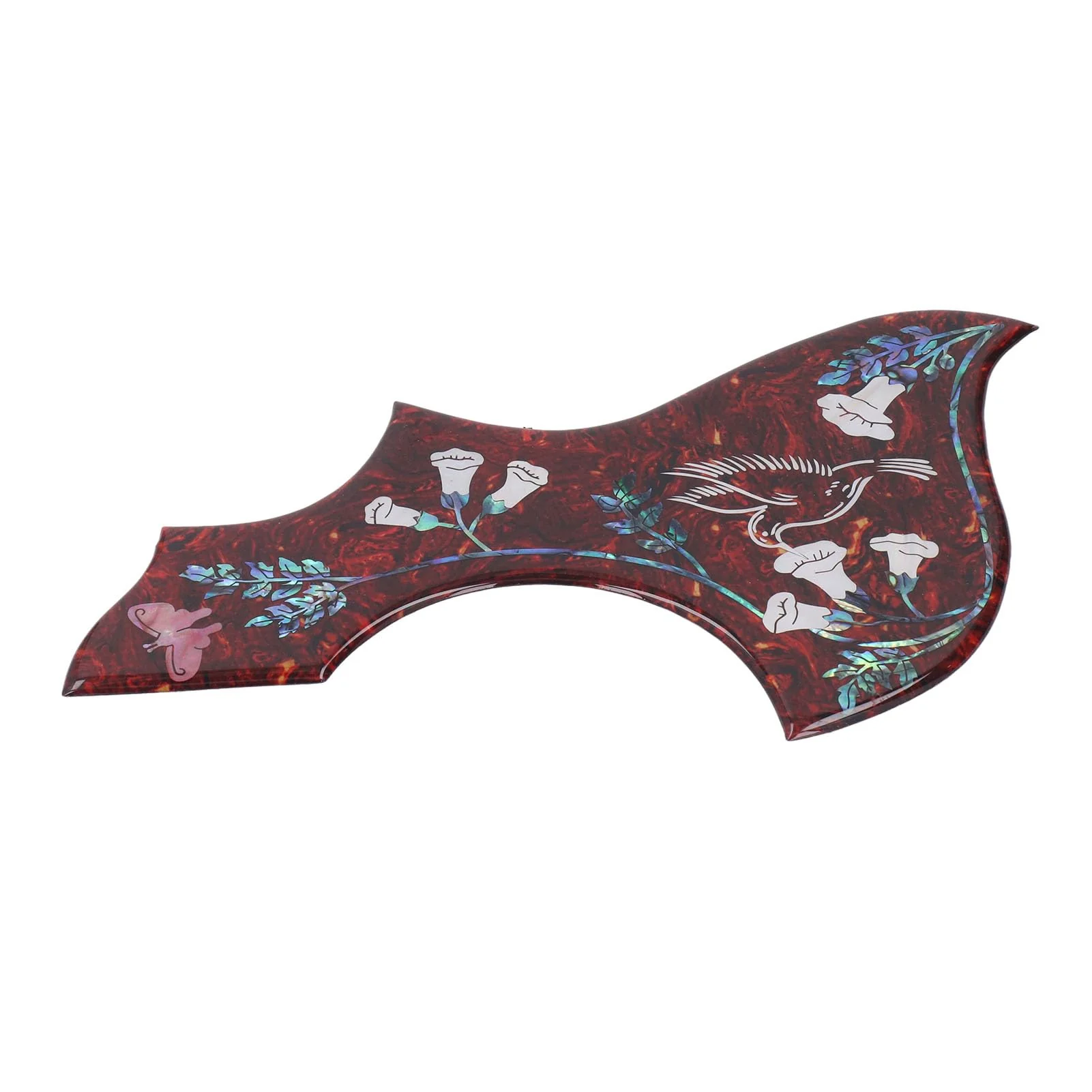 Hummingbird Acoustic Guitar Pickguard, Self Adhesive, Anti Scratch Guitar Plate, 2mm Thick, Guitar Pick Guard for Standard Size Guitars - Image 4