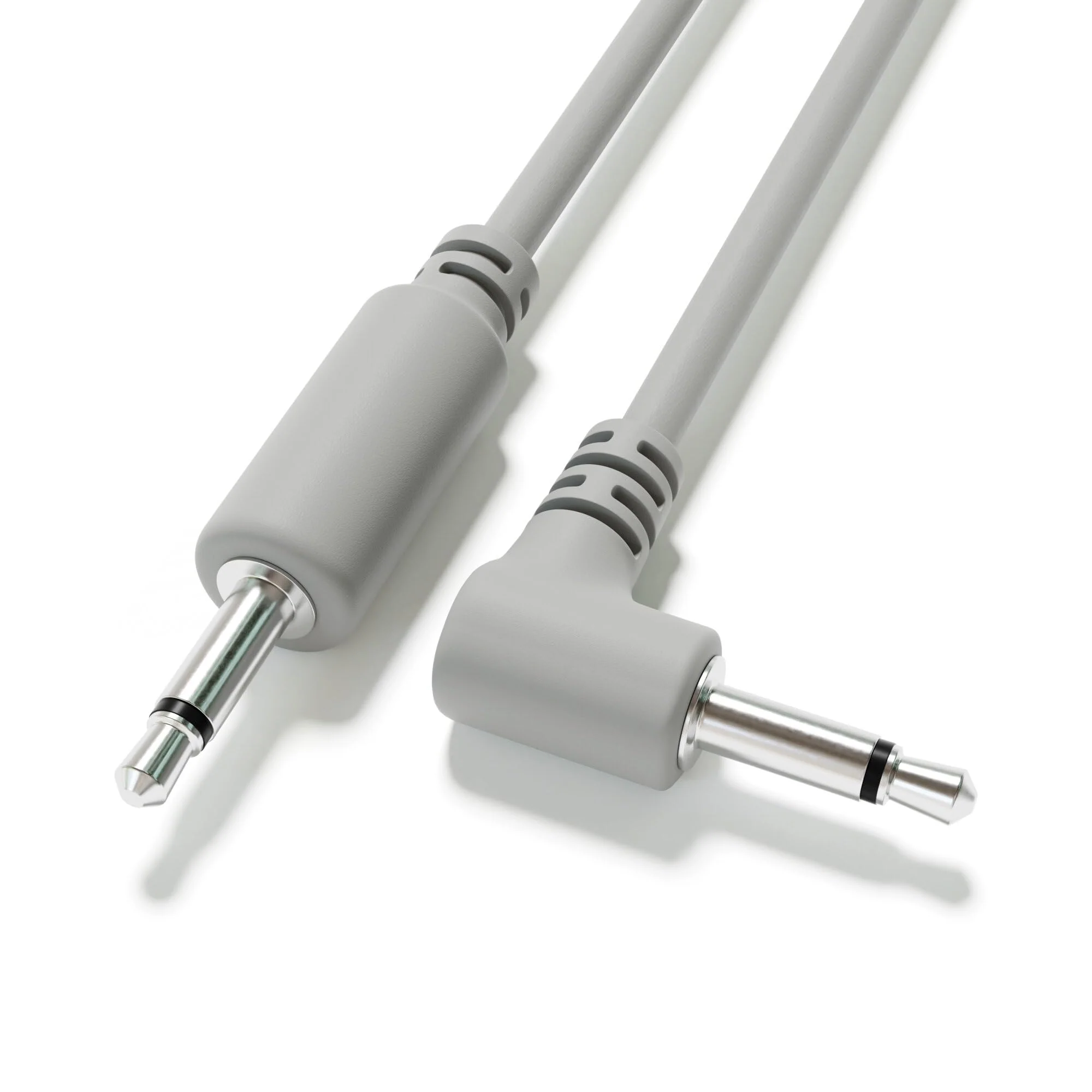 Hybrid Mono Modular Patch Cables - TS 3.5mm 1/8" - Eurorack Synth Synthesizer [13-Pack | 180 cm - 70.87"] 180 cm - 70.87" 13-Pack - Image 3