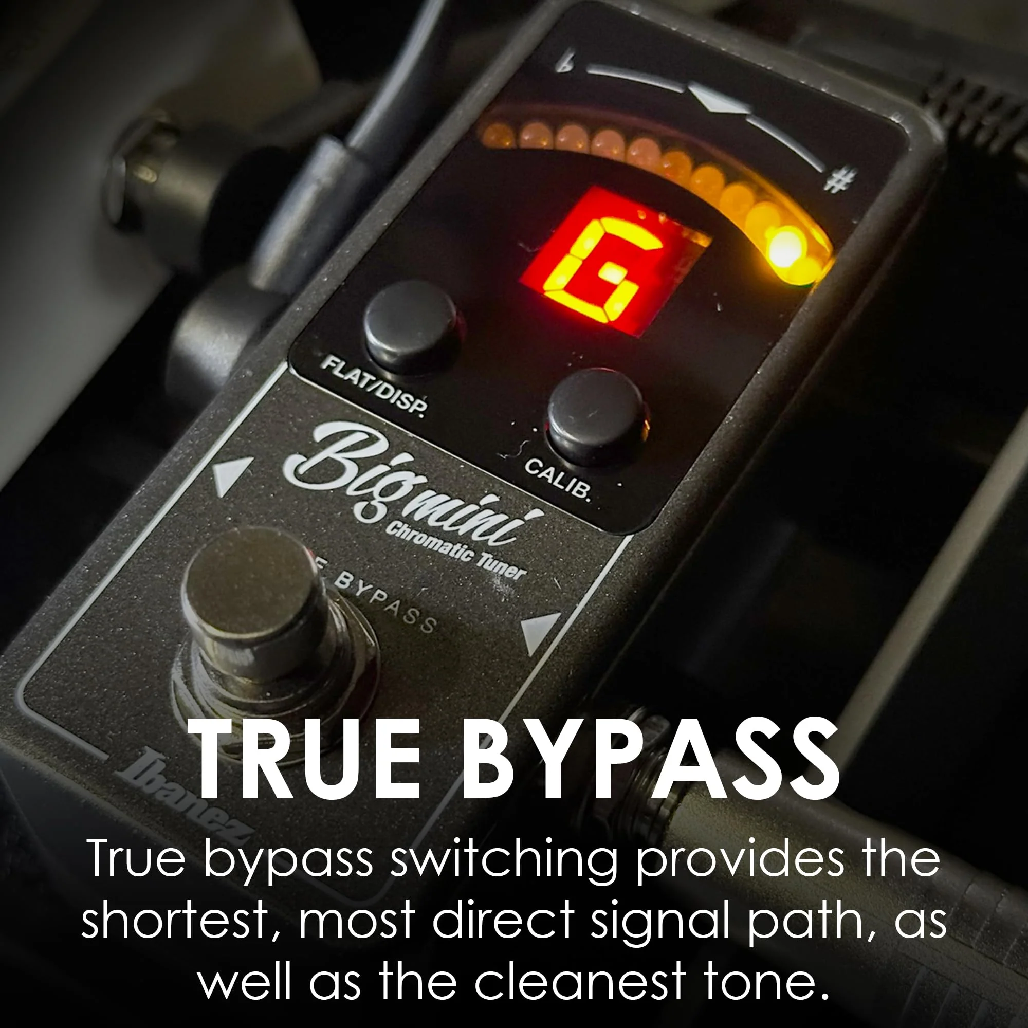 Ibanez BigMini Tuner Pedal Chromatic Tuner - Image 6