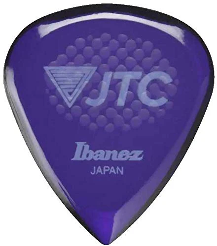 Ibanez JTC1R-AMT Purple New Material Tritan High Abrasion Resistant Rubber Grip Anti-Slip Guitar Pick 0.1 inch (2.5 mm) - Image 2