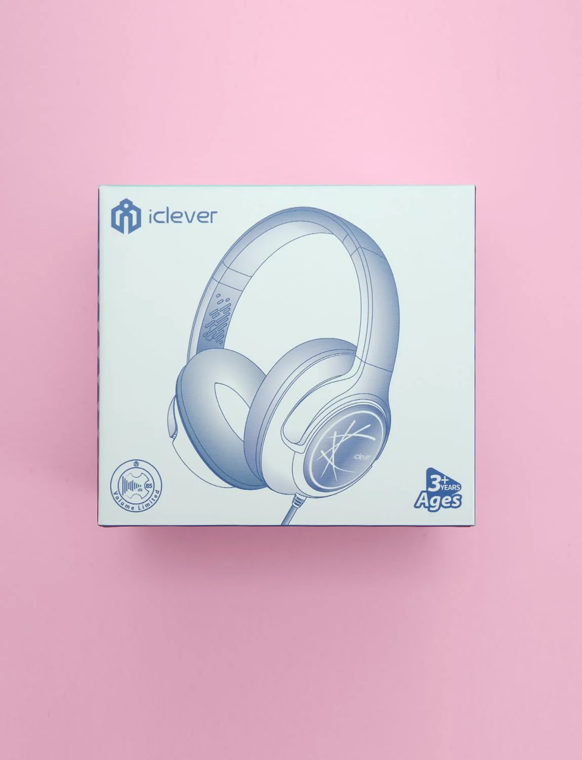 iClever Kids Headphones with Cord, 85dBA Safe Volume Wired Headphones for Kids, Stereo Sound Foldable Adjustable, 3.5mm Jack, Over Ear Kids Headphones for School/Boys/Girls/iPad/Tablet/Travel, Pink - Image 10