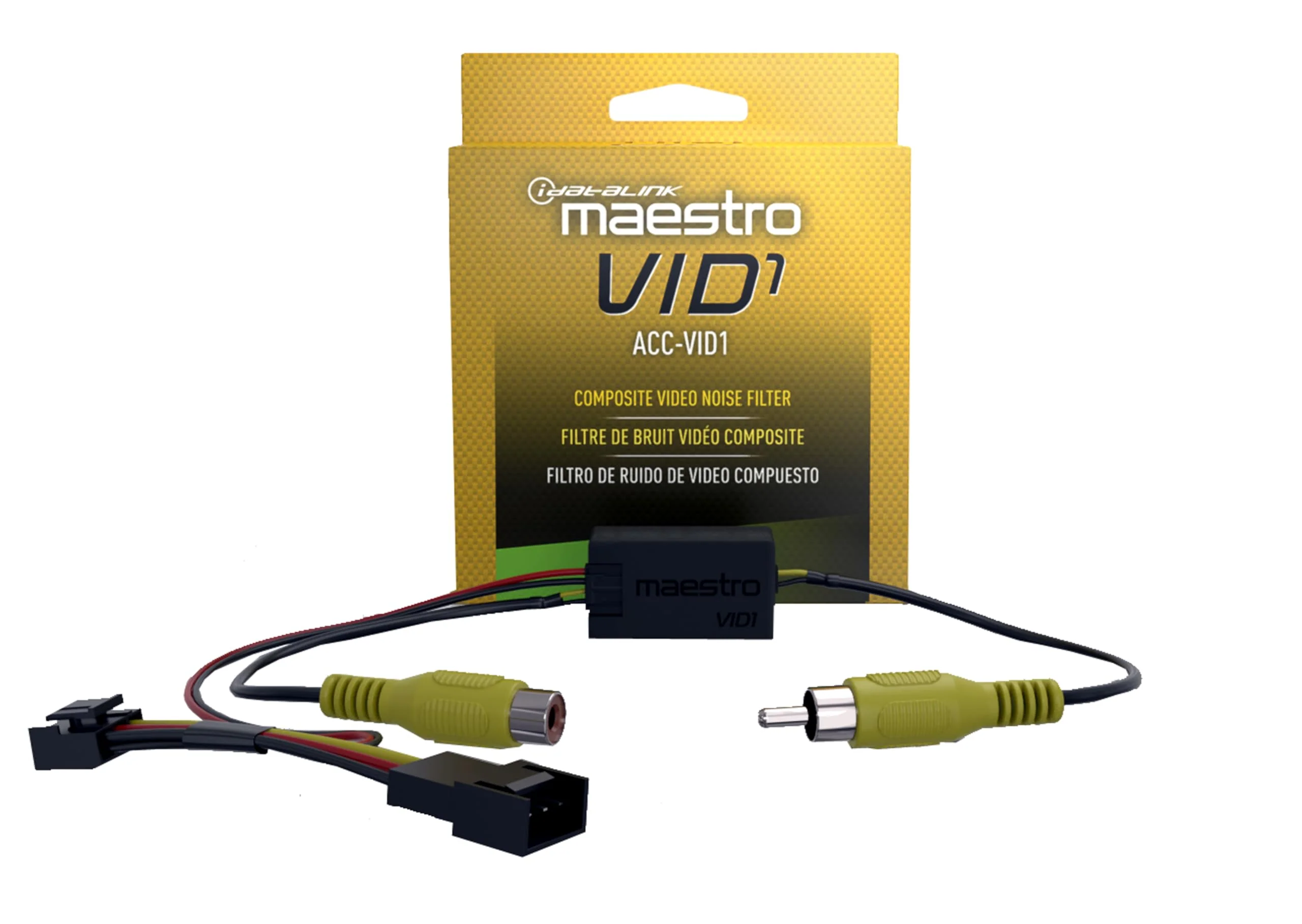 iDatalink Maestro ACC-VID1 Camera Noise Filter and Signal Converter (ADS-MRR or ADS-MRR2 Module and Compatible Vehicle-Specific T-Harness - Sold Separately)