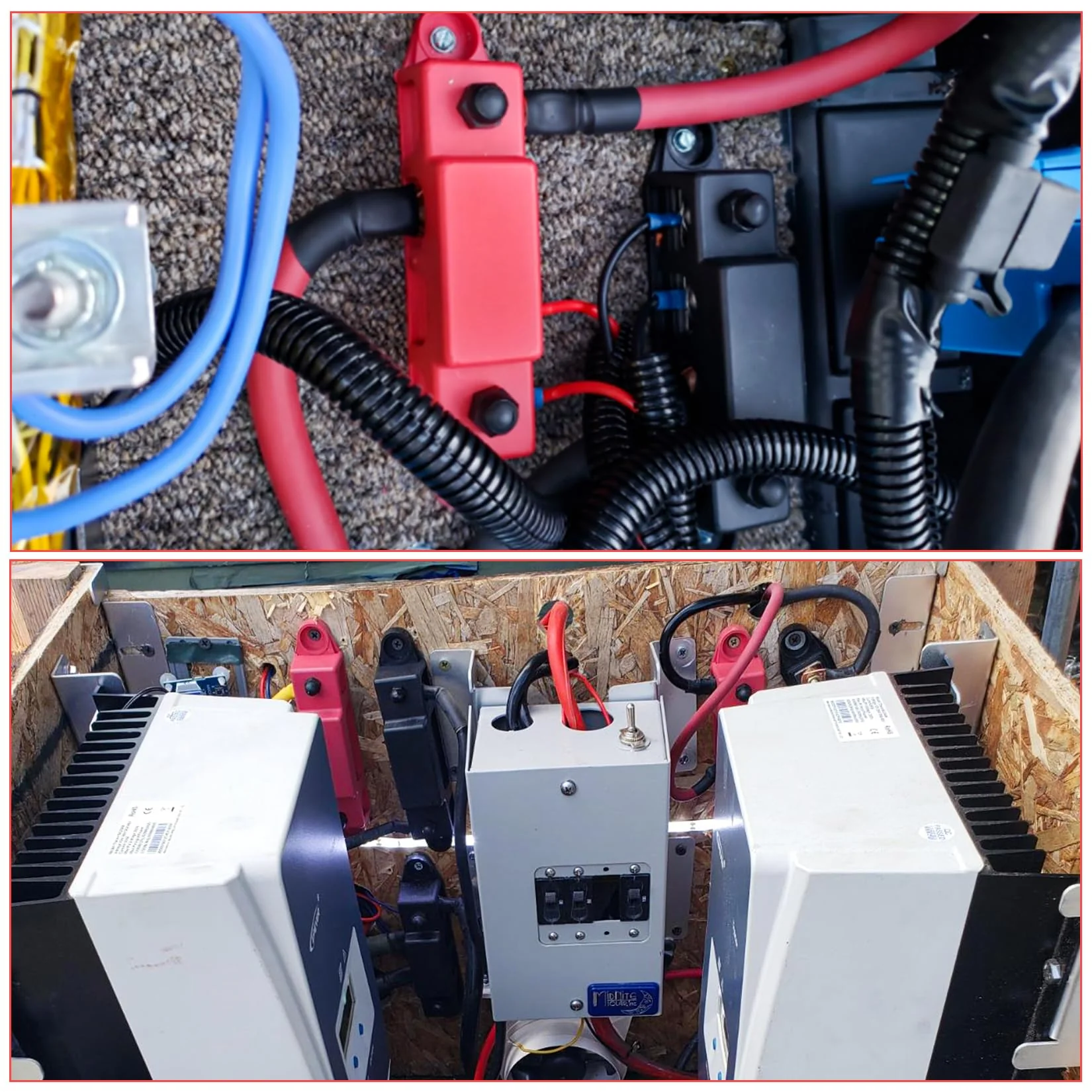Idota Bus Bar 12 V - 48 V DC Bus Bars Distribution Block 150 A Busbar with M8 Terminal Bolts Power Rail for Car Boat Solar System - Image 6