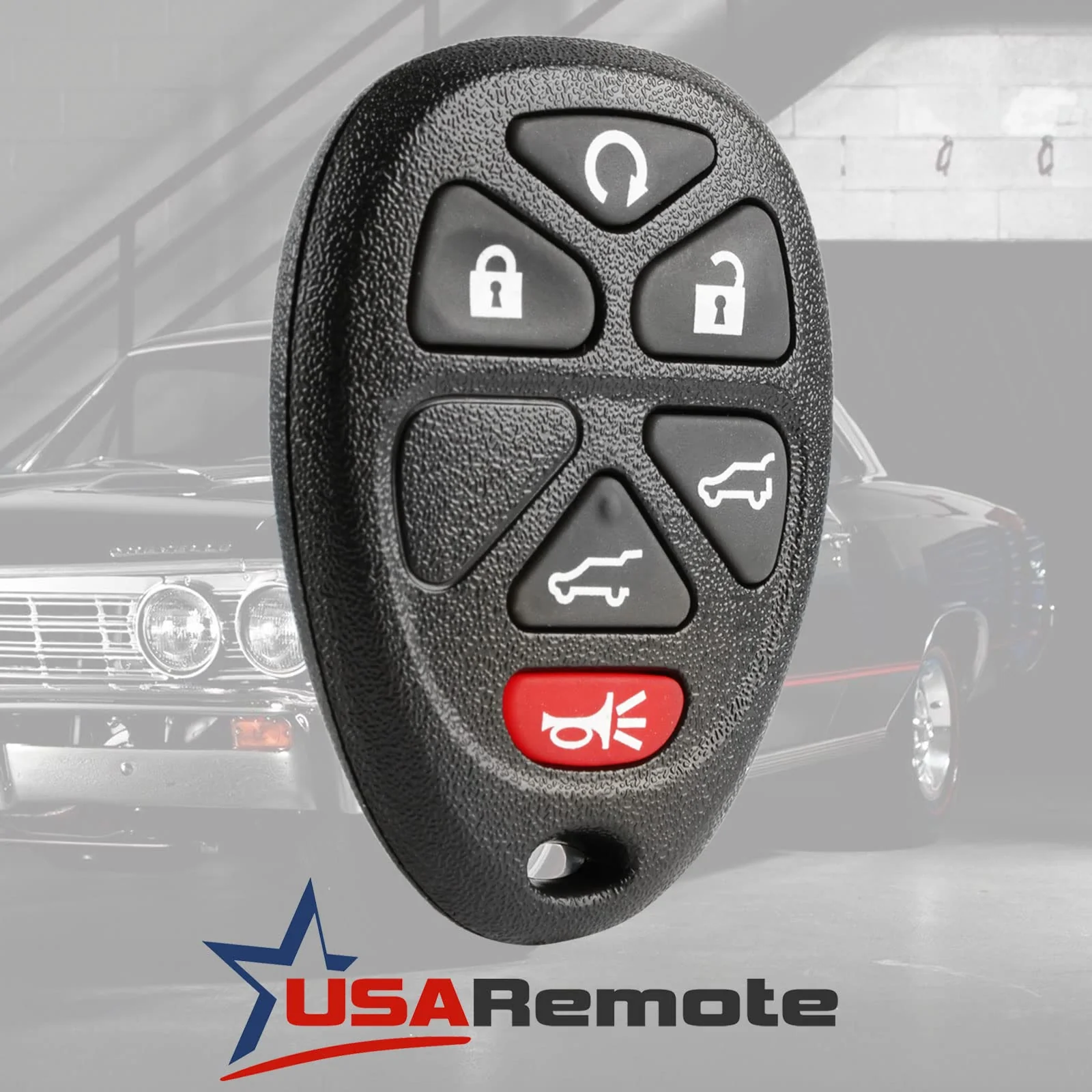 Ignition Key + Key Fob Keyless Entry Remote fits 2007-2014 Chevy Tahoe Suburban / 2007-2014 Cadillac Escalade / 2007-2014 GMC Yukon (fits Part # 15913427, 20869057, 22756462) g-427 46-key - Image 2