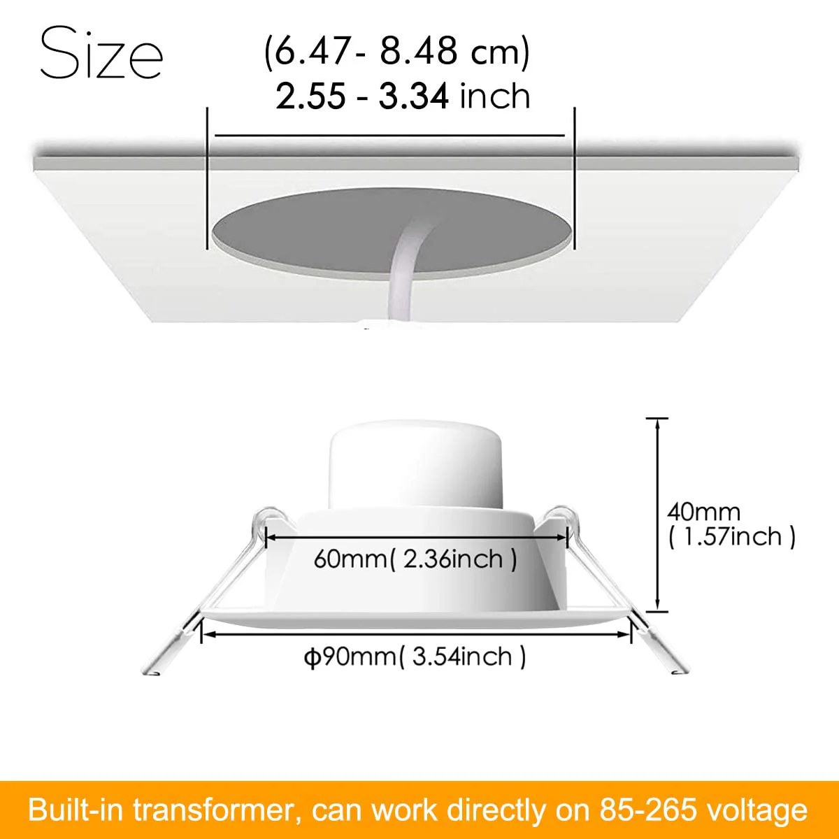 iLC Recessed Ceiling Downlight RGBW 2700 K. - Image 2