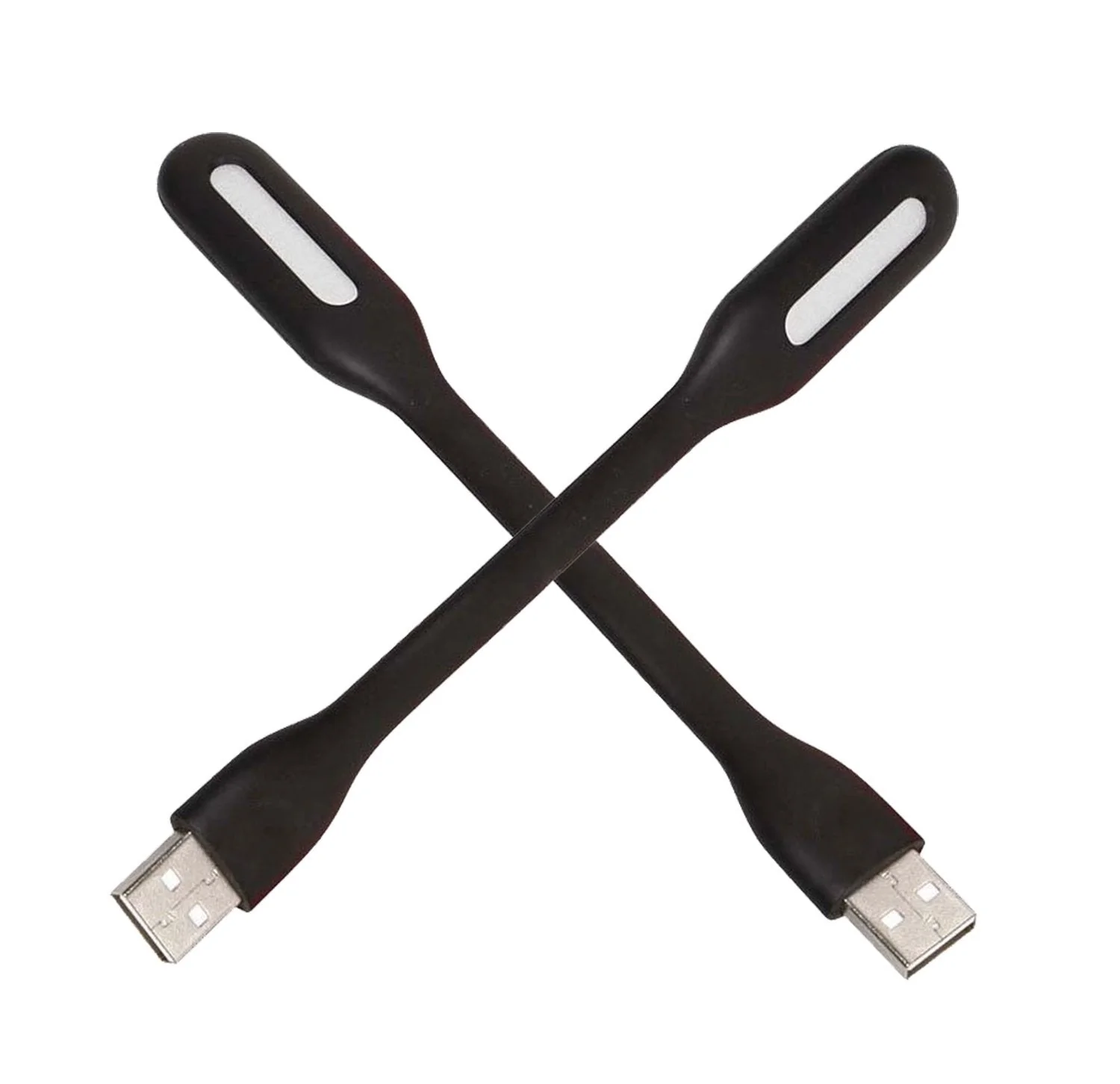 iMBPrice (2 Pack) Portable Mini USB Led Lamp Light (Warm White) with Flexible Adjust Angle for PC & Mac/Laptop/Power Bank - Black - Image 2