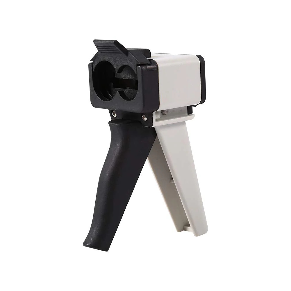 Impression Mixing Dispenser, Dental Supply Gun, Dental Caulking Gun 2:1, Impresion 1:1 Impression Mixing Dispensing Gun, Silicone Dispenser Gun for 50ml Silicone