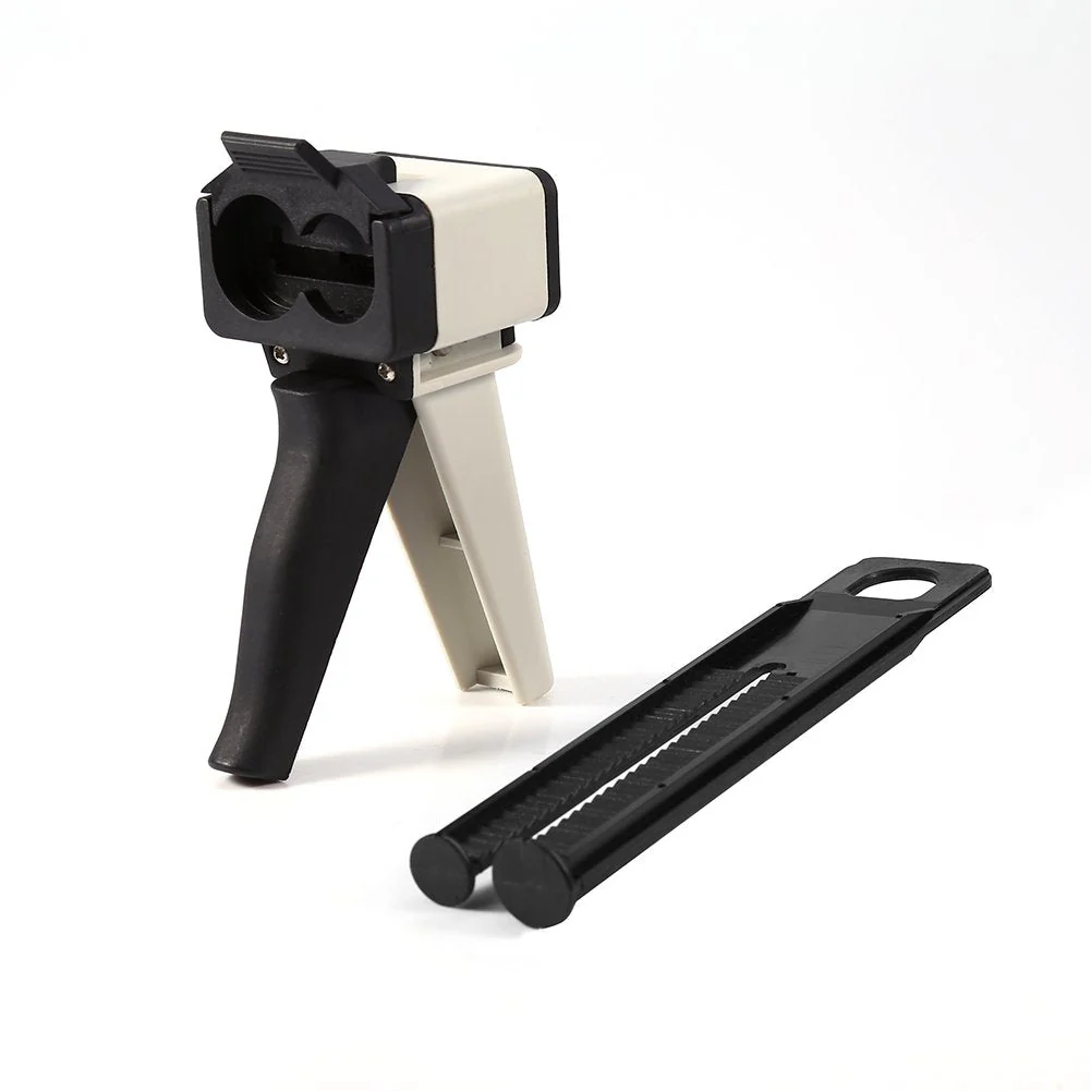 Impression Mixing Dispenser, Dental Supply Gun, Dental Caulking Gun 2:1, Impresion 1:1 Impression Mixing Dispensing Gun, Silicone Dispenser Gun for 50ml Silicone - Image 6