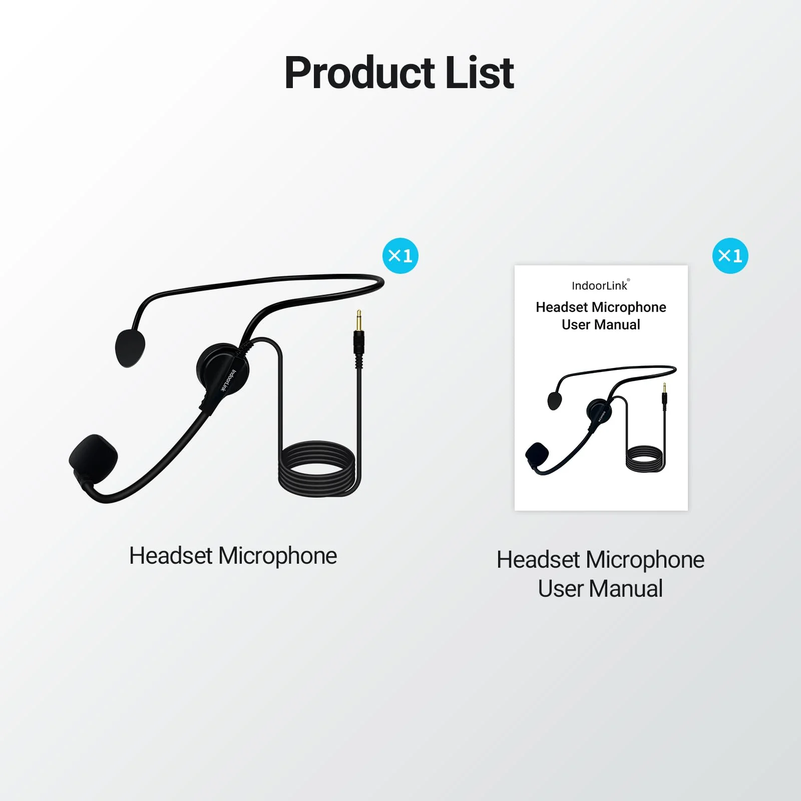 IndoorLink Headworn Microphone for Churches, Factory/Museum Visit, Exhibition, Court. - Image 7