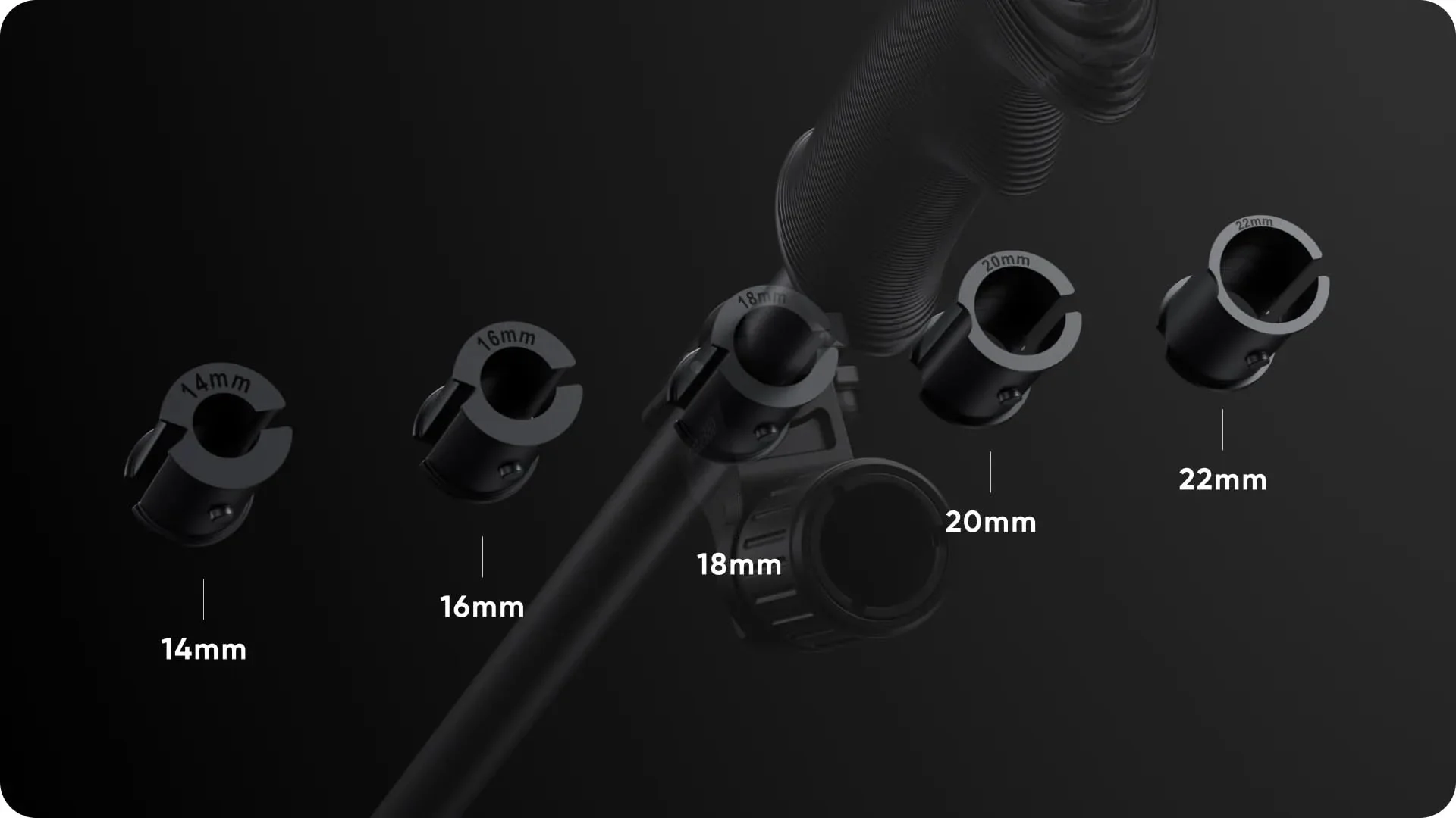 Insta360 Ski Pole Mount for Action Cameras, compatiable X3/ ACE/ACE PRO/ONE RS/X2, GoPro Hero12/11/10/9, DJI OSMO Action 4/3/2 (ski Pole Mount only), Black, CINSBAVQ-ALT4 ski pole mount only - Image 7