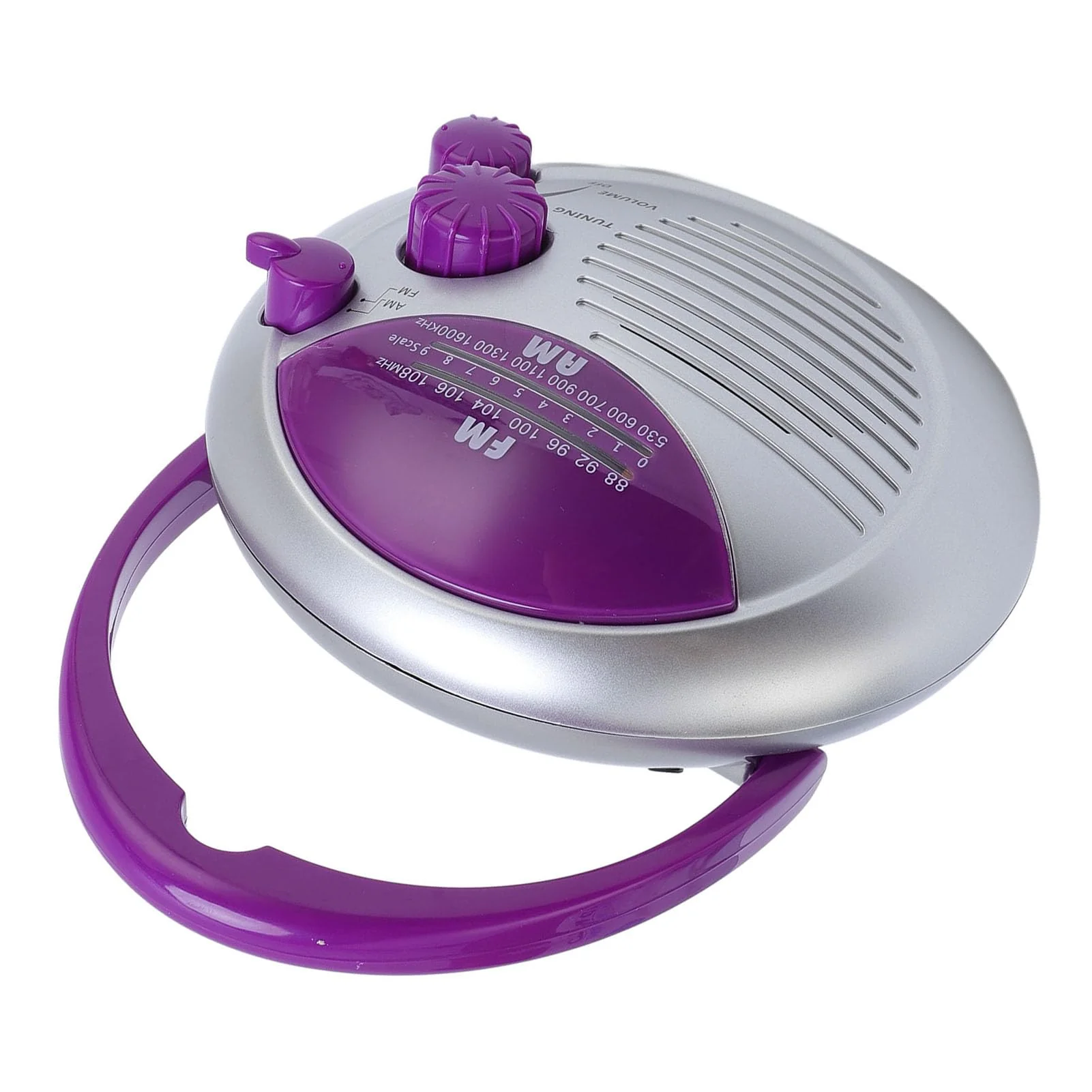 IPX4 Water Proof Shower Radio, Portable AM FM Radio for Bathroom Kitchen Outdoor, Battery Powered FM: 88-108MHz AM: 530-1600KHz - Image 9