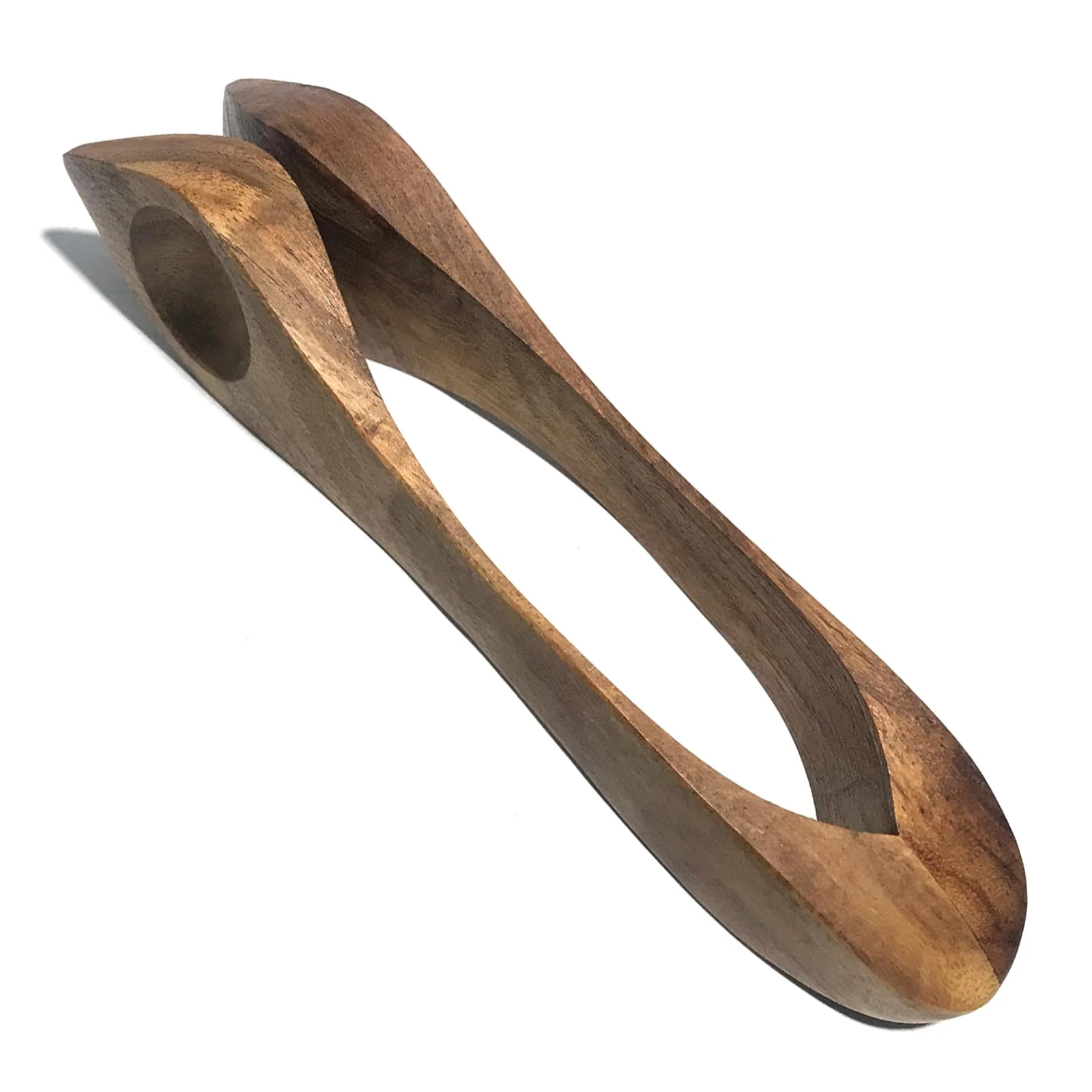 Irish Rhythm Wooden Spoon Hand Percussion Celtic Folk Musical Instruments Rosewood 9"" - Traditional Rhyhtm Musical Spoons, ZPS-001 - Image 3