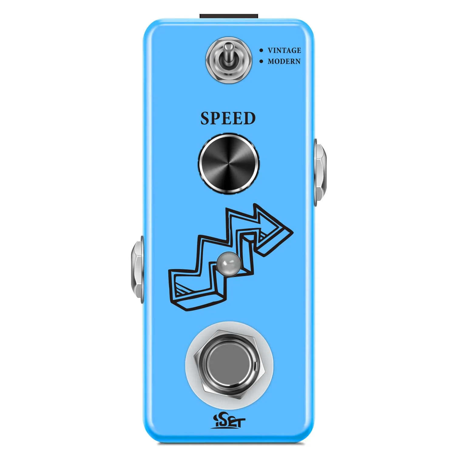 ISET Analog Phaser Guitar Effect Pedal For Electric Guitar Bass Ture Bypass