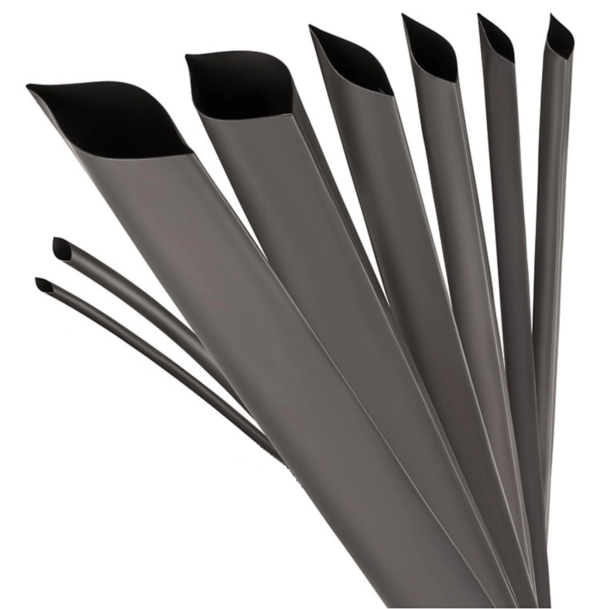 ISOLATECH Heat Shrink Tubing 3:1 Set with Adhesive Black Diameter 12.7 mm 5 m UV Resistant Sold by the Metre Unlabeled Roll in Practical Dispenser Box 12,7mmØ - Image 3