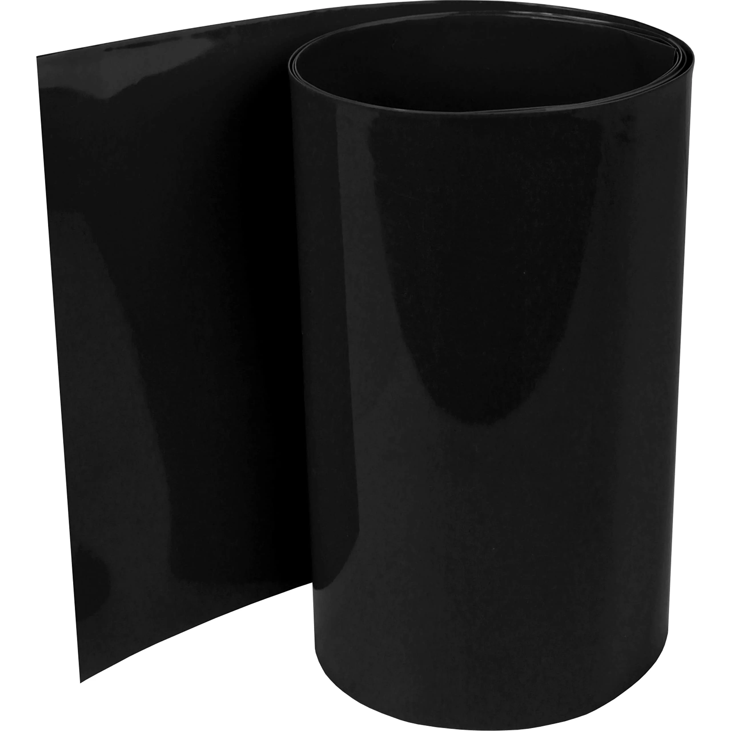 ISOLATECH PVC Heat Shrink Tubing, Sold by the Metre, Black, Without Adhesive, Flat Size 120 mm (Diameter 76.4 mm), 1 Metre, Shrink Ratio 2:1 Set for Insulating 18650 Batteries, Blank (Diameter 76.4 Flachmaß 120mm (Ø76,4mm) 01 metres.