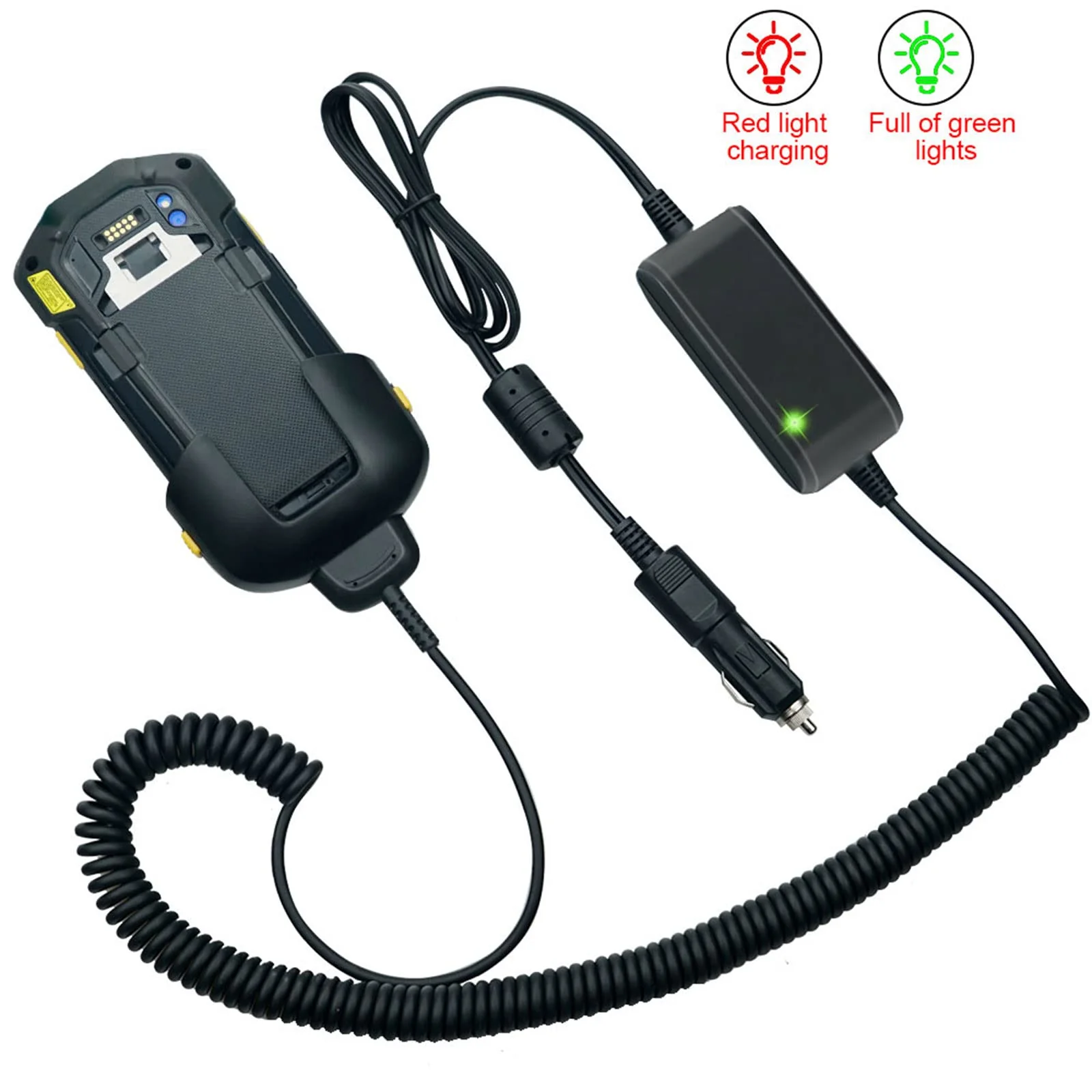 IYOUBOL Vehicle Charger Cable for TC70 TC72,Car Charger Cable for Zebra Symbol TC70X TC77,CBL-TC7X-USB1-01 Scanner Handheld Computer PDA Charger Accessories Car Charger - Image 6