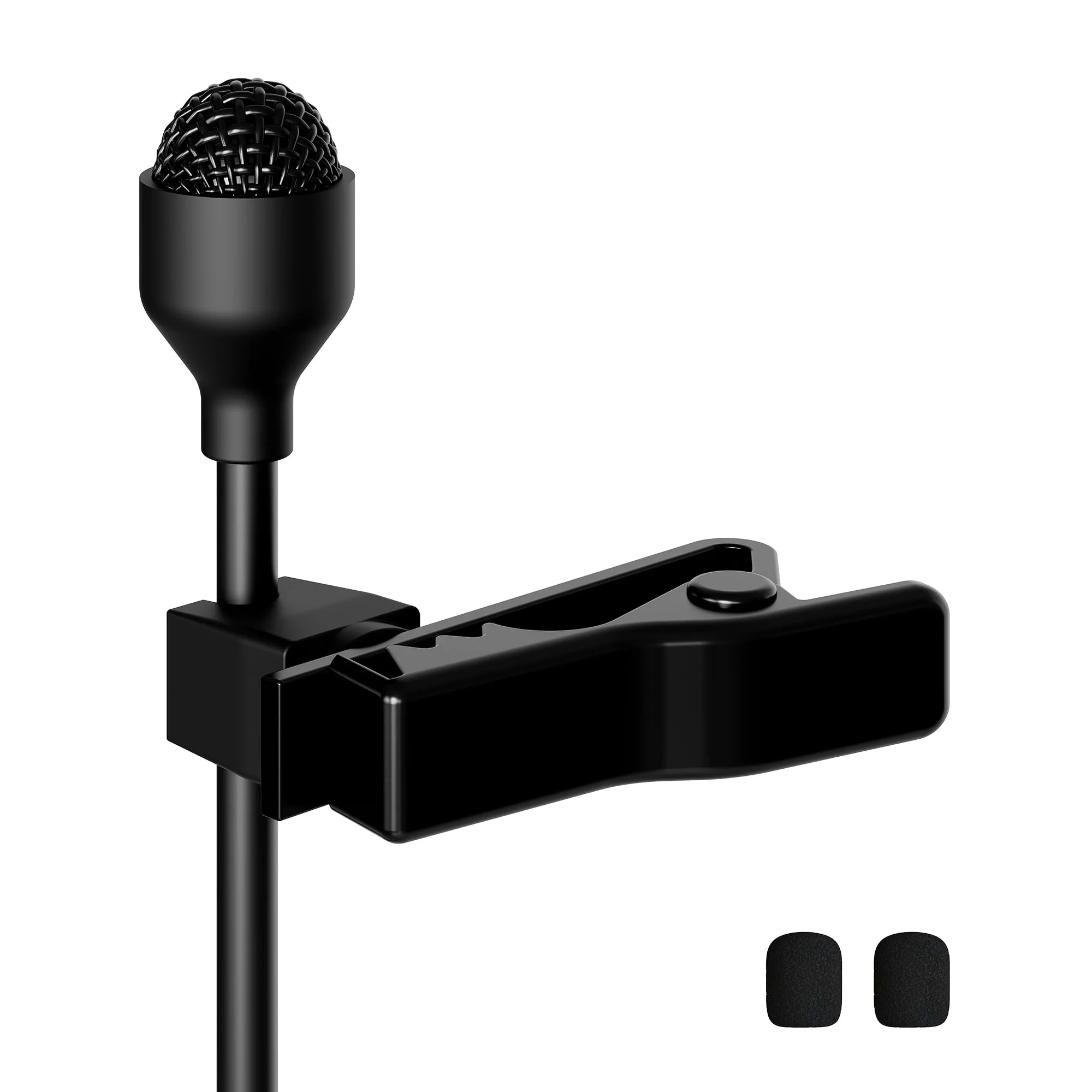 J K MIC-J 044 Lapel Microphone Lavalier Microphone Compatible with AKG Samson Wireless Transmitter - Mini XLR TA3F Plug - Image 4