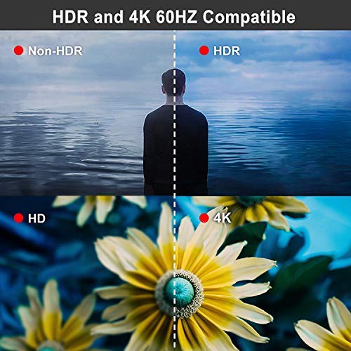 J-Tech Digital 4K 60HZ HDMI Audio Extractor Converter SPDIF + 3.5MM Output Supports HDMI 2.0, 18Gpbs Bandwidth, HDCP 2.2, Dolby Digital/DTS Passthrough CEC, HDR10 [JTD18G-H5CH] - Image 4