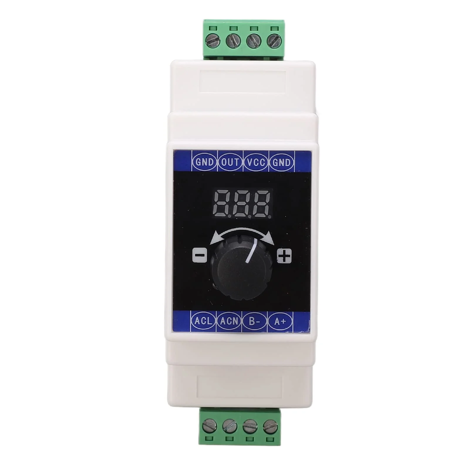 Jadeshay Current Signal Generator Digital Display 4‑20mA DC 24V Analog Simulator for Rail Installation Generator