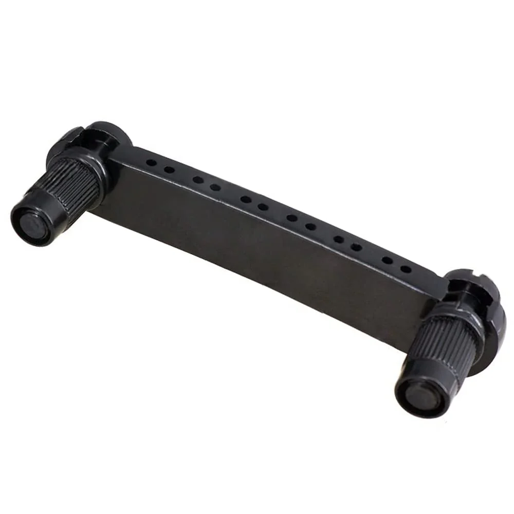JDMoon 12 String Saddle Bridge ABR-1 Tune-o-matic Bridge Tailpiece For Les Paul Guitar Parts (black) black - Image 3