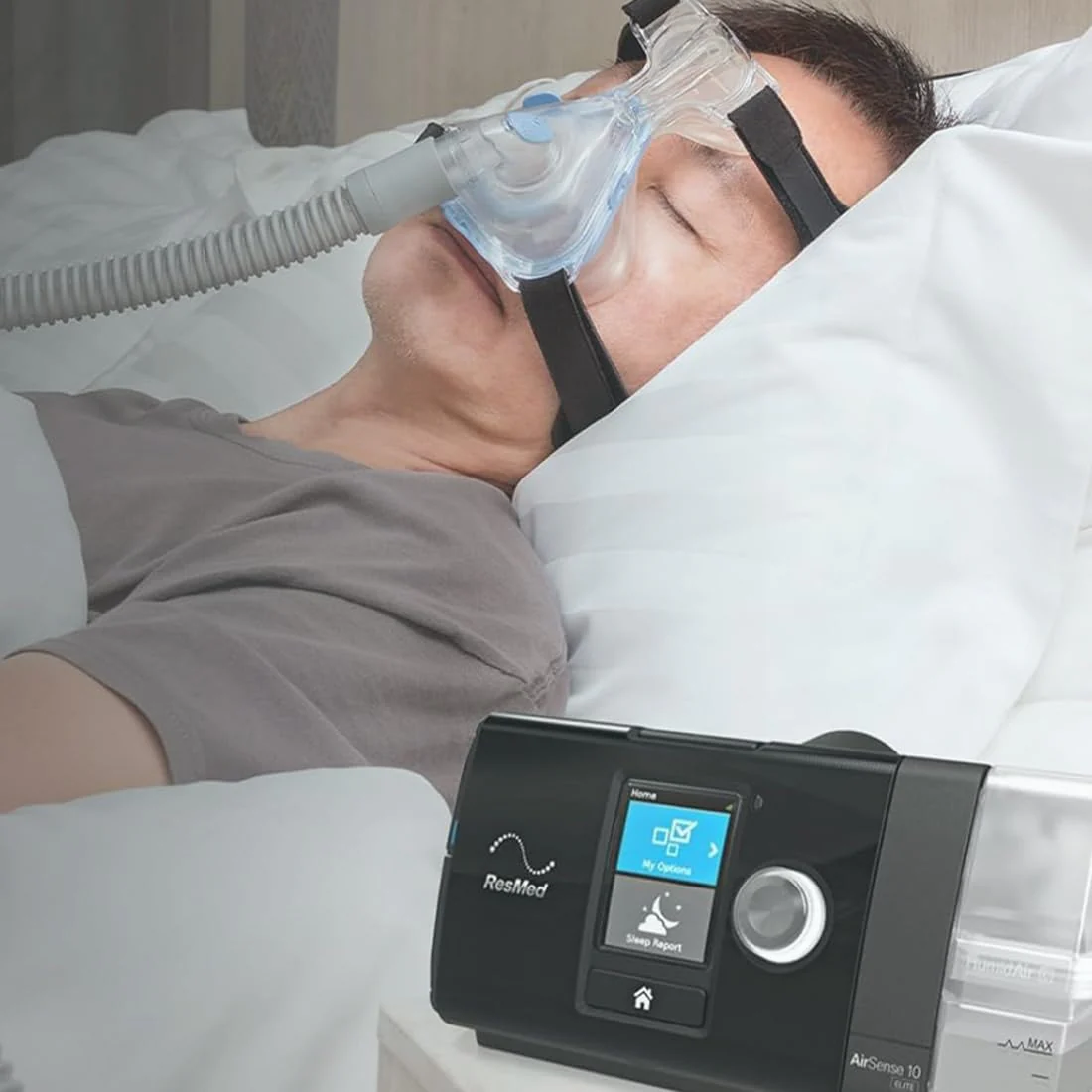 JEYORZY 20pcs Disposable Air Filter Accessories, CPAP Filter, Compatible with ResMed AirSense 10, ResMed AirCurve 10, ResMed S9 and ResMed AirStart. Improve Your CPAP Experience, Premium CPAP Air White-20 Pieces - Image 6