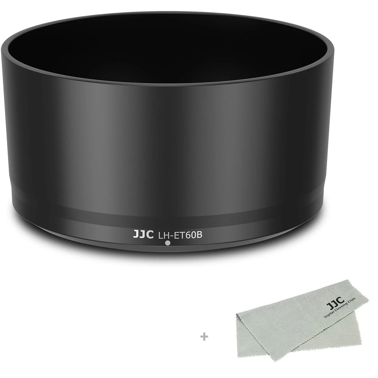 JJC Lens Hood for Canon RF-S 55-210mm F5-7.1 is STM on R50 R100, Reversible Lens Shade Replace Canon ET-60B Lens Hood, Compatible with 55mm Filters and Lens Cap Replace ET-60B