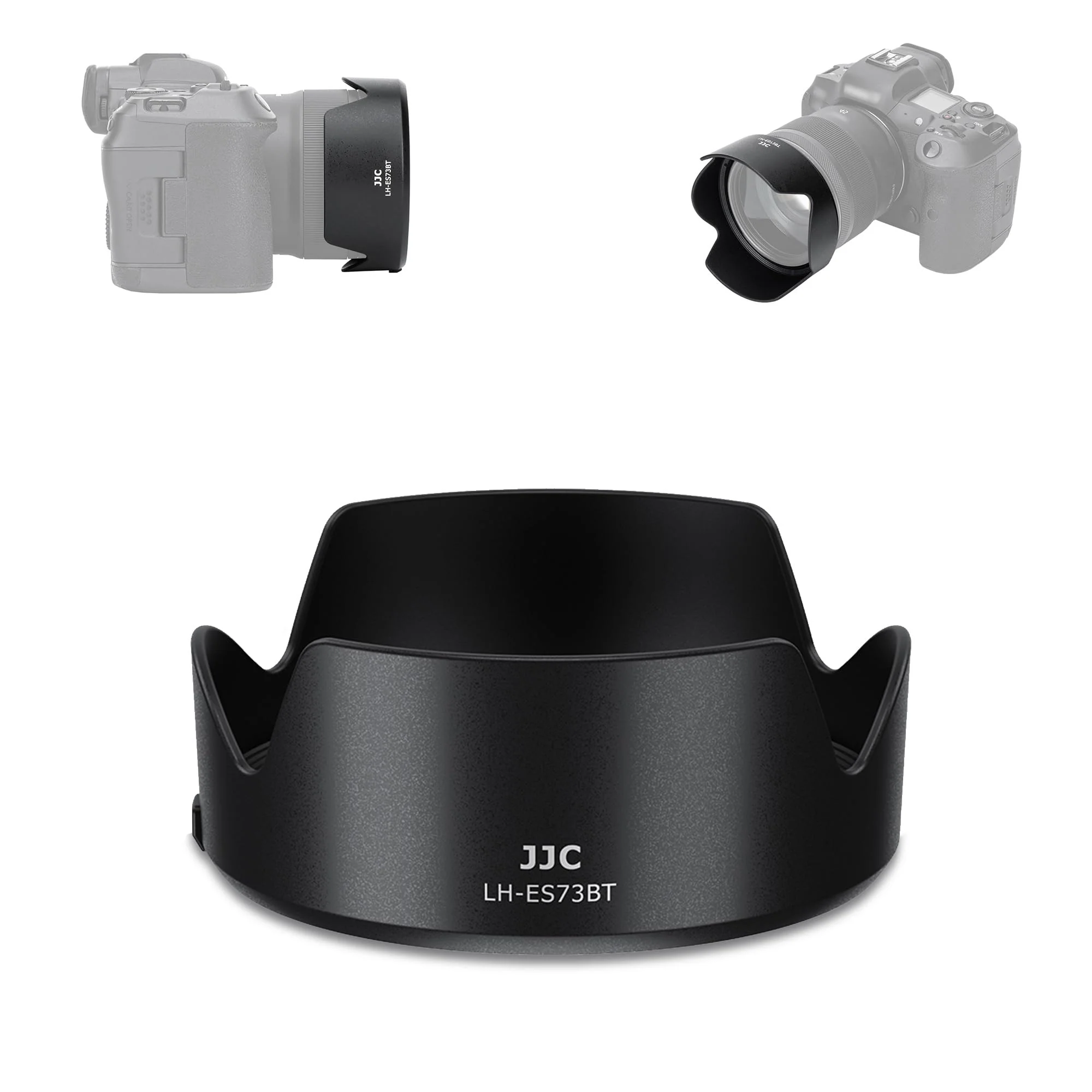 JJC Tulip Flower Lens Hood for Canon RF 45mm f/1.2 STM Lens, Reversible Lens Shade Replacement of Canon ES-73B Hood, Compatible with 67mm Filter/Lens Cap Tulip Flower Shape