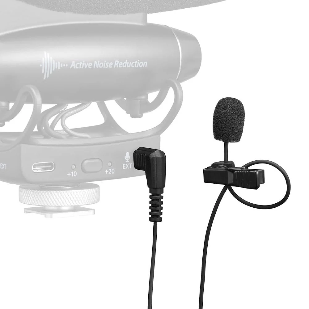 Joby Wavo Lav PRO Professional Lavalier Microphone Omnidirectional Wearable with Pro-Grade Miniature Capsule, for Cameras, Easy Clip-On System, Vlogging, Live Streaming, 2.5 m Long Cable, Black Standard - Image 6