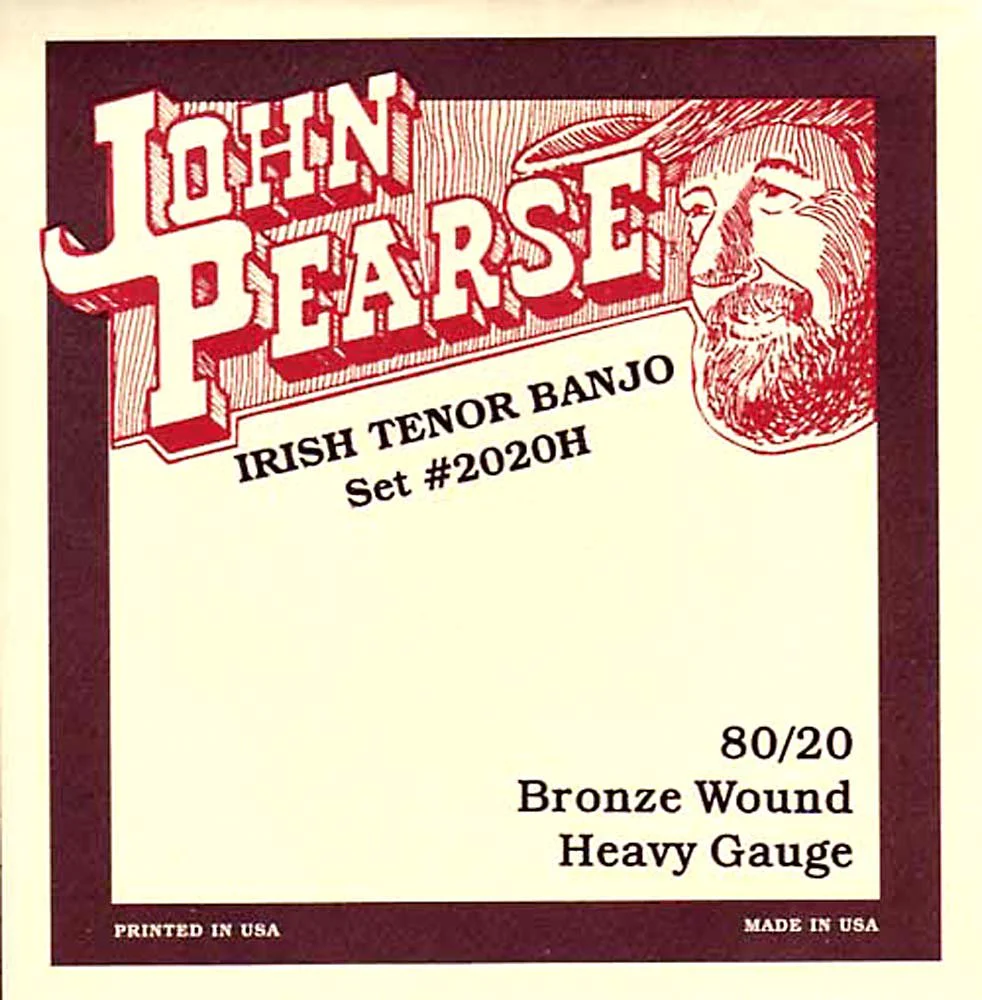 John Pearse Strings Strings Strings for irish tenor banjo, Multicolour (2020H) Single