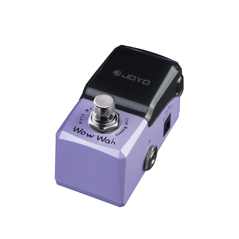 JOYO Auto Wah Mini Pedal for Electric Guitar Effect - True Bypass Ironman Series (Wow Wah JF-322) purple auto wah - Image 7