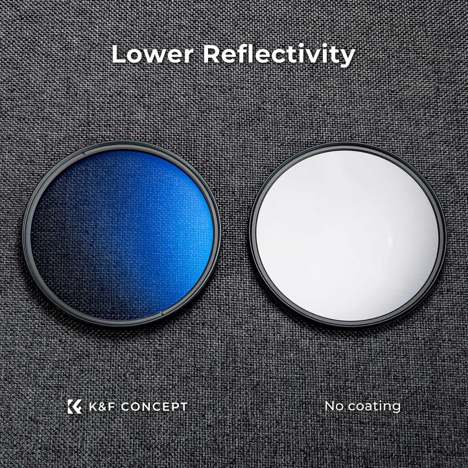 K&F Concept 67mm Circular Polarizer Filter Ultra-Slim 18 Multi-Coated Optical Glass Circular Polarizing Filter for Camera Lenses with Cleaning Cloth (K Series) - Image 4