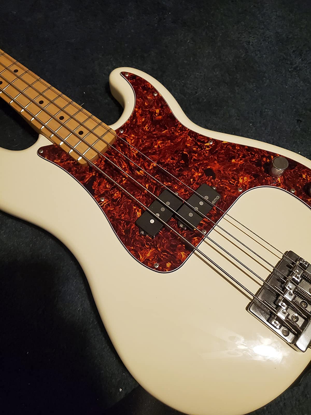 KAISH 13 Hole P Bass Style Pickguard PB Scratch Plate Bass Pickguard for USA/Mexico Precision P Bass Vintage Tortoise - Image 6
