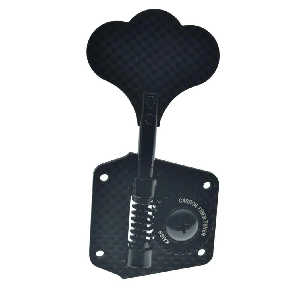 KAISH 28:1 Carbon Fiber Bass Tuners Carbon Bass Tuning Machines Bass Tuning Keys for Jazz Bass or Precision Bass - Image 5