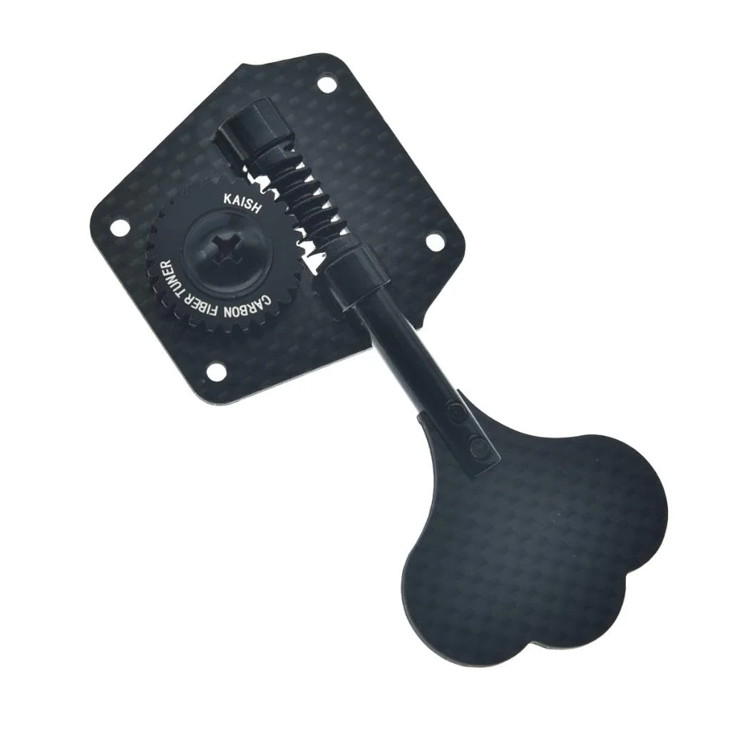 KAISH 28:1 Carbon Fiber Bass Tuners Carbon Bass Tuning Machines Bass Tuning Keys for Jazz Bass or Precision Bass - Image 6
