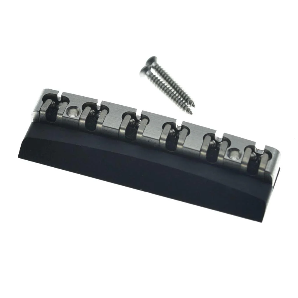 KAISH Stainless Steel Guitar Nut Electric Guitar Roller Nut for Strat/Stratocaster - Image 6