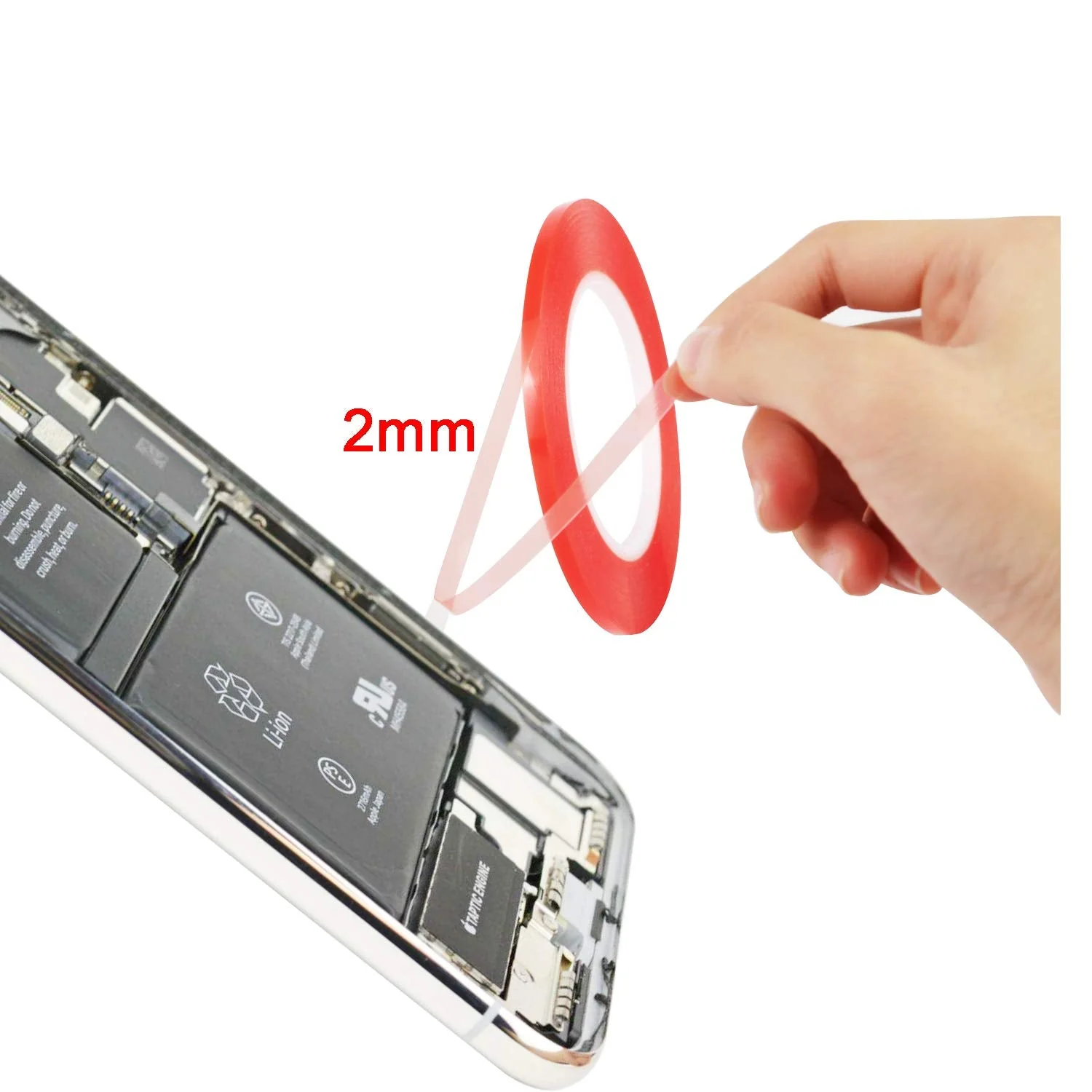Kaisi 30 in 1 Professional Electronics Screen Opening Pry Tool Repair Kit with Steel and Carbon Fiber Nylon Spudgers, Double Side Adhesive Tape and 6 Screwdrivers for Open Cellphone, Laptops, Tablets - Image 6
