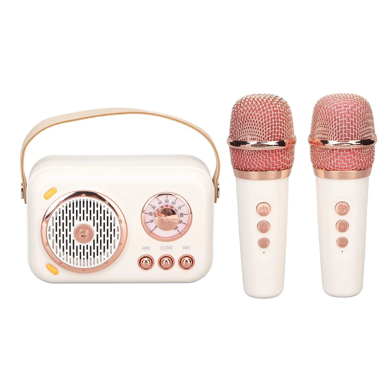 Karaoke Machine, 6 Modes Portable Full Frequency Speaker PA Speaker System for Home for Indoor