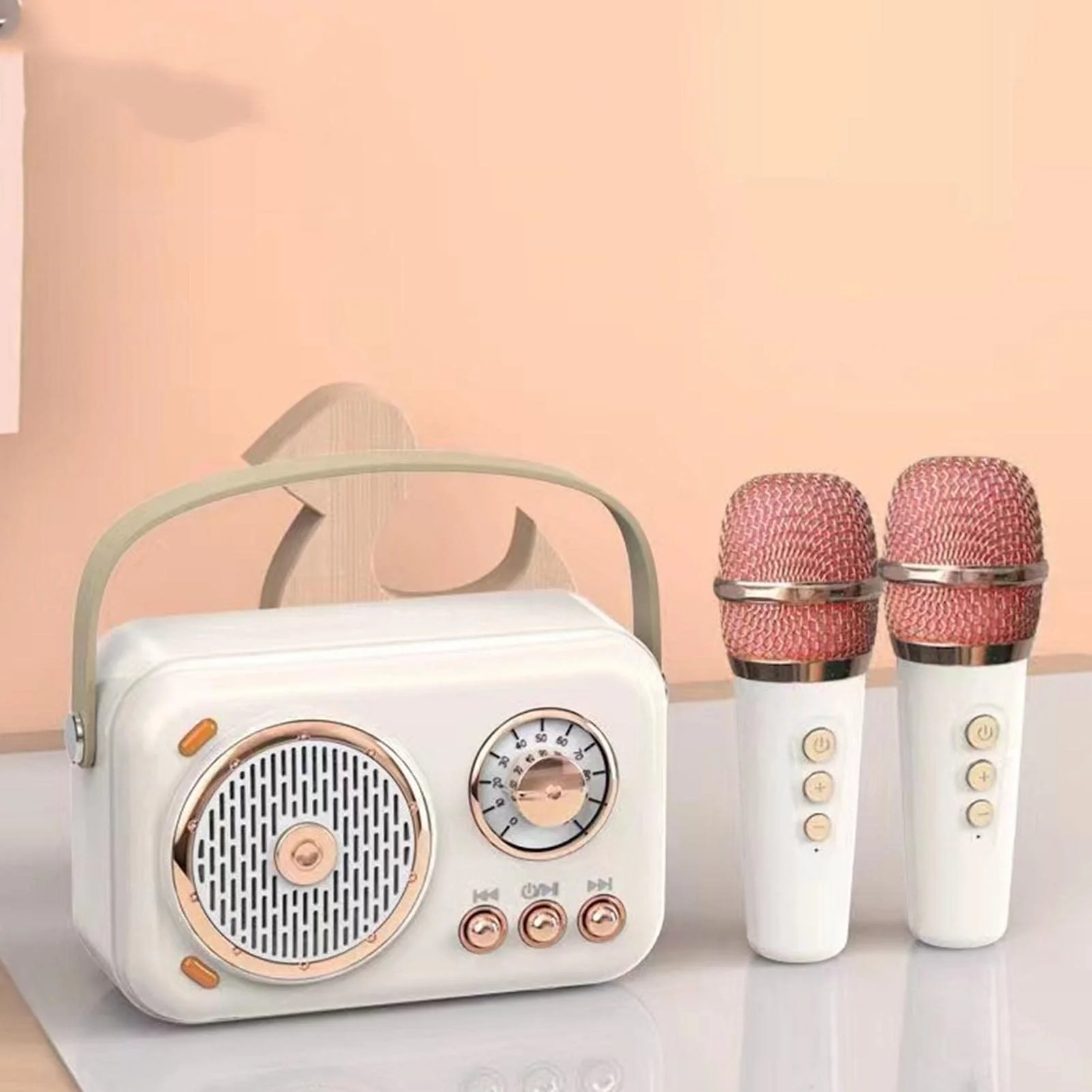 Karaoke Machine, 6 Modes Portable Full Frequency Speaker PA Speaker System for Home for Indoor - Image 4