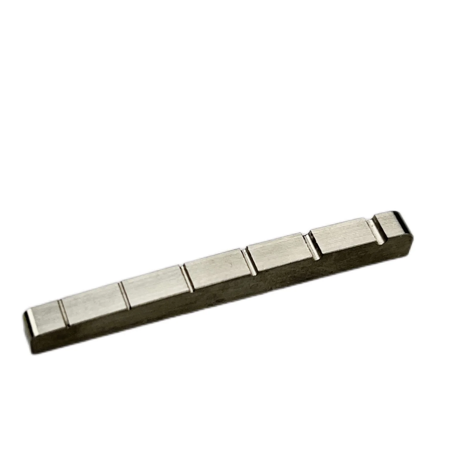 Kaynes 43mm Titanium Alloy Guitar Nut Replacement for Fender Telecaster Tele Stratocaster Strat ST TL Style Electric or Acoustic Guitar 43*3.5mm For ST Guitar