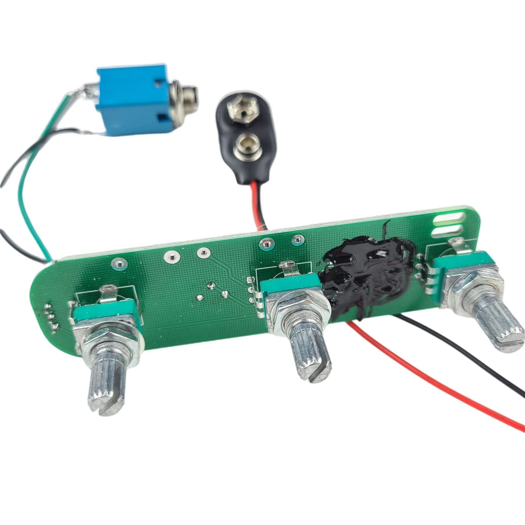 Kaynes JB jazz electric bass active electronic amplifier circuit Pickup Wiring Harness BJB Preamp with Gain