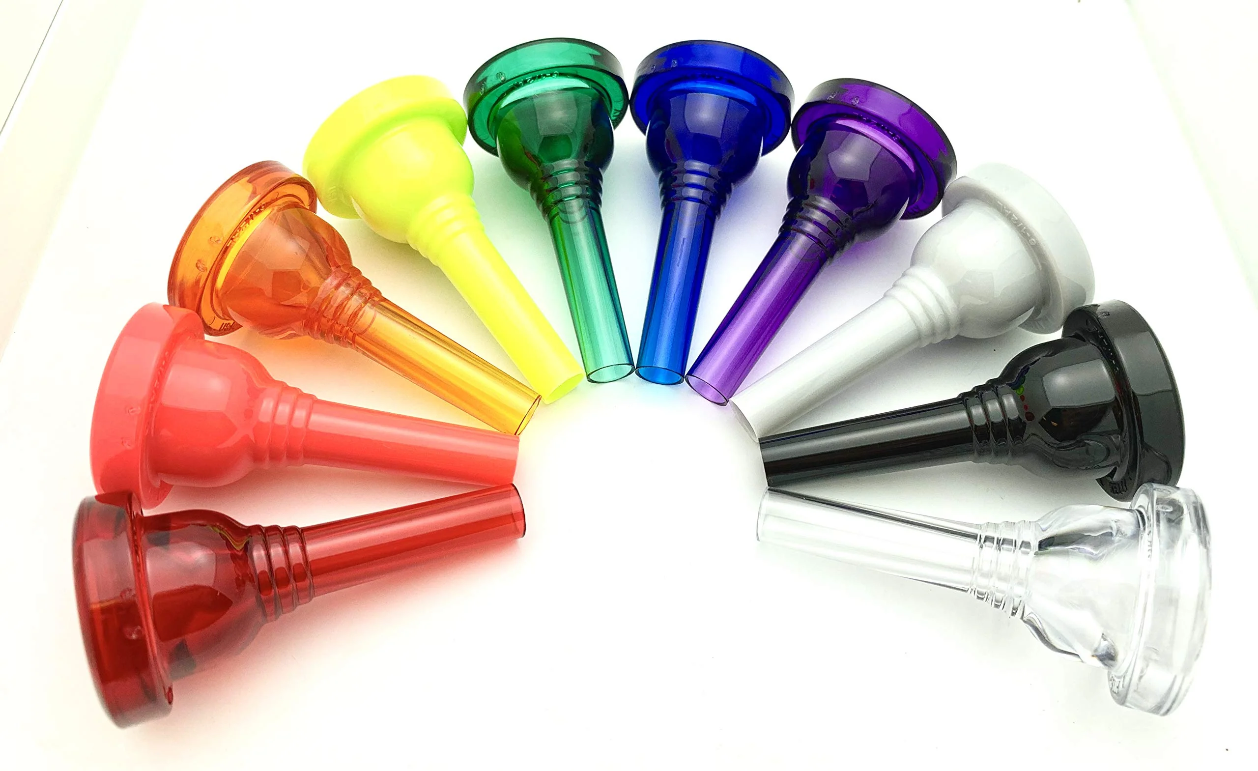 KELLY-6-1/2AL - Small-shank Trombone/Baritone Lexan-Mouthpiece - Crystal-Purple - Image 2