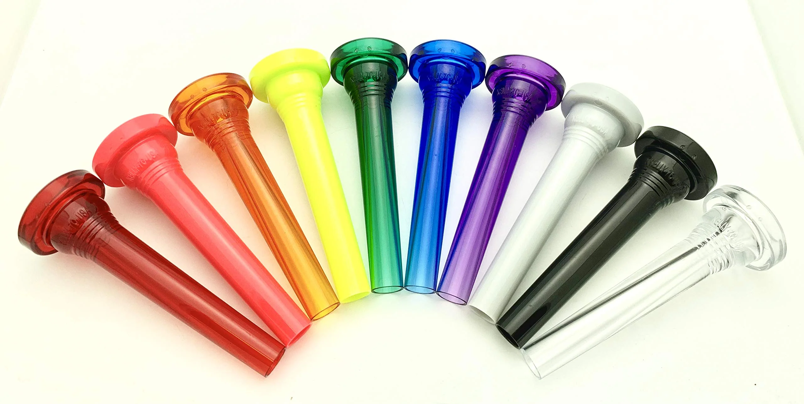 KELLY-7C - Trumpet Lexan-Mouthpiece - Steel-Grey - Image 2