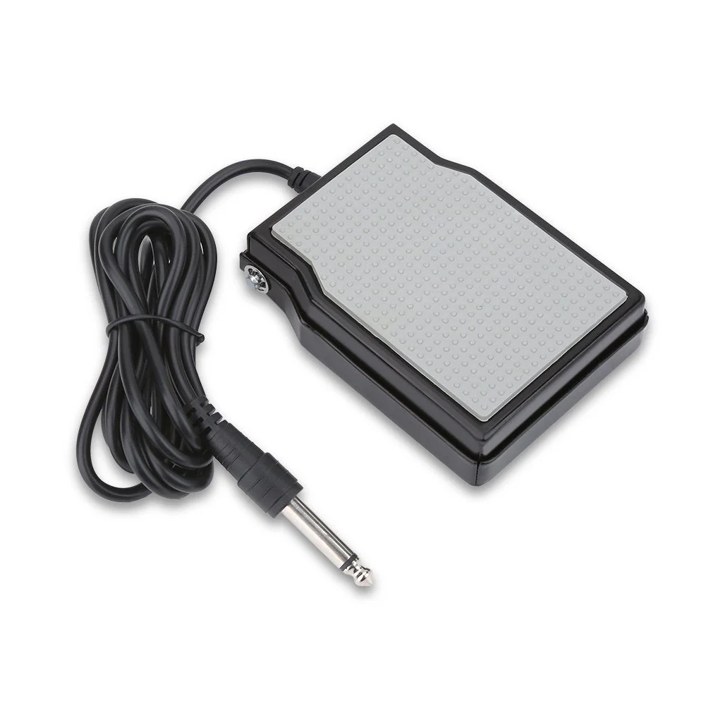 Keyboard Damper, Electronic Keyboard Sustain Pedal for Piano Accessory (White)
