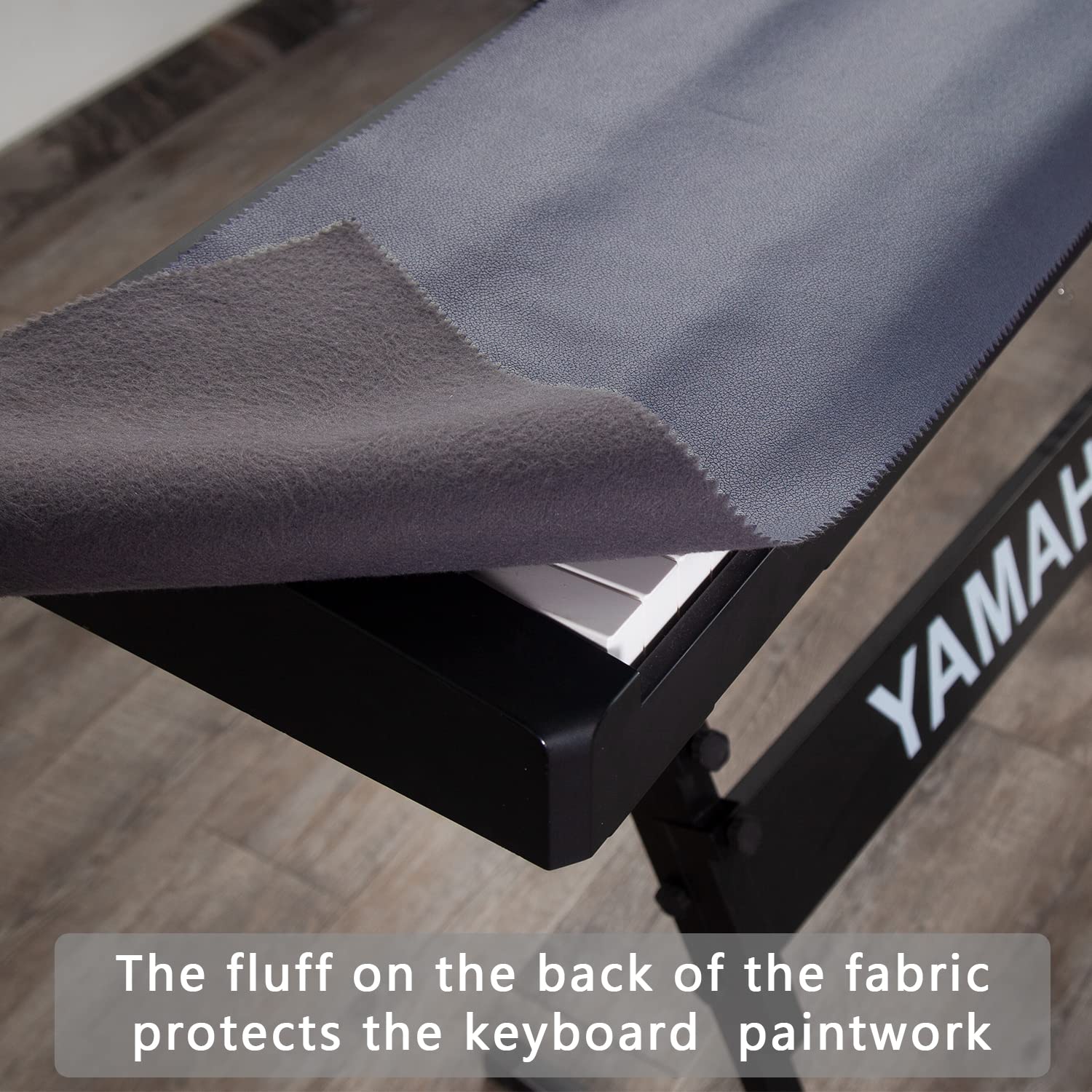 Keyboard Piano Cover, Digital Piano Dust Cover, Light Luxury Soft and Premium Surface, Thickening Electronic Organ Covering Keyboard Update Encasement - Image 4