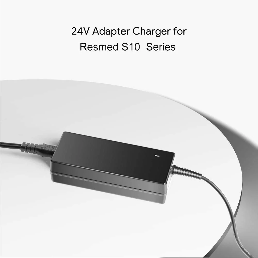 KFD Power Supply 24 V 3.75 A Resmed Accessories Charger for Resmed Airsense 10 90 W AC Adapter S10 Series CPAP Machine AirCurve 10 AirStart 10 Autoset BiPAP Air Elite S10 370001 DA90F24 Lumis VPAP - Image 5