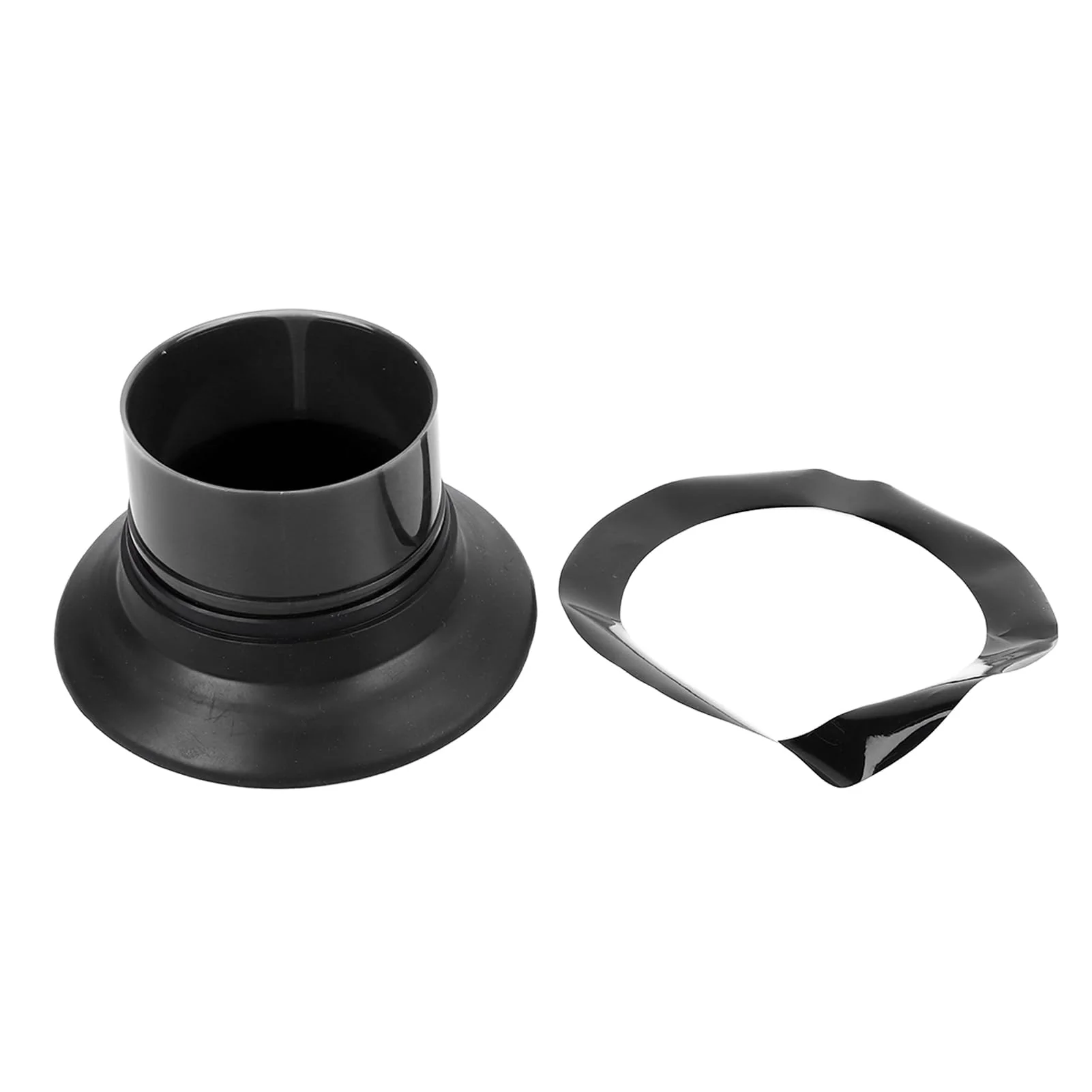 Kick Drum Enhancer, Drum Bass Speaker Expands Frequency Enhances Musical Effect with Port Hole Protector for Performance (WP06 Black) WP06 Black - Image 4