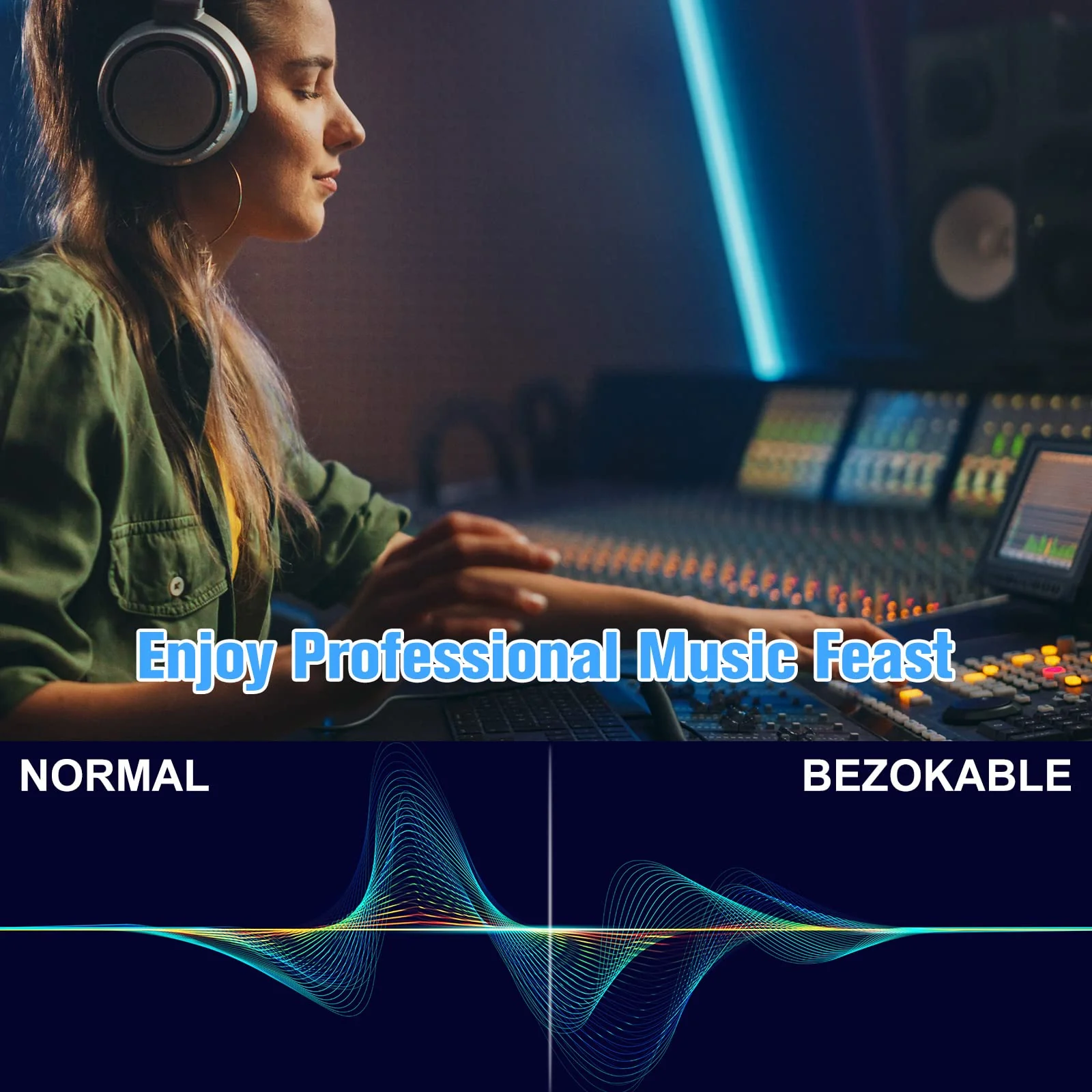 Kigeli XLR Y Splitter Cable 1 Female to 2 Male Patch Cable Balanced Microphone Cord Audio Adaptor for Speaker Stereo Mic to L and R Audio Track, 1 Foot(10 Pcs) 10 - Image 4