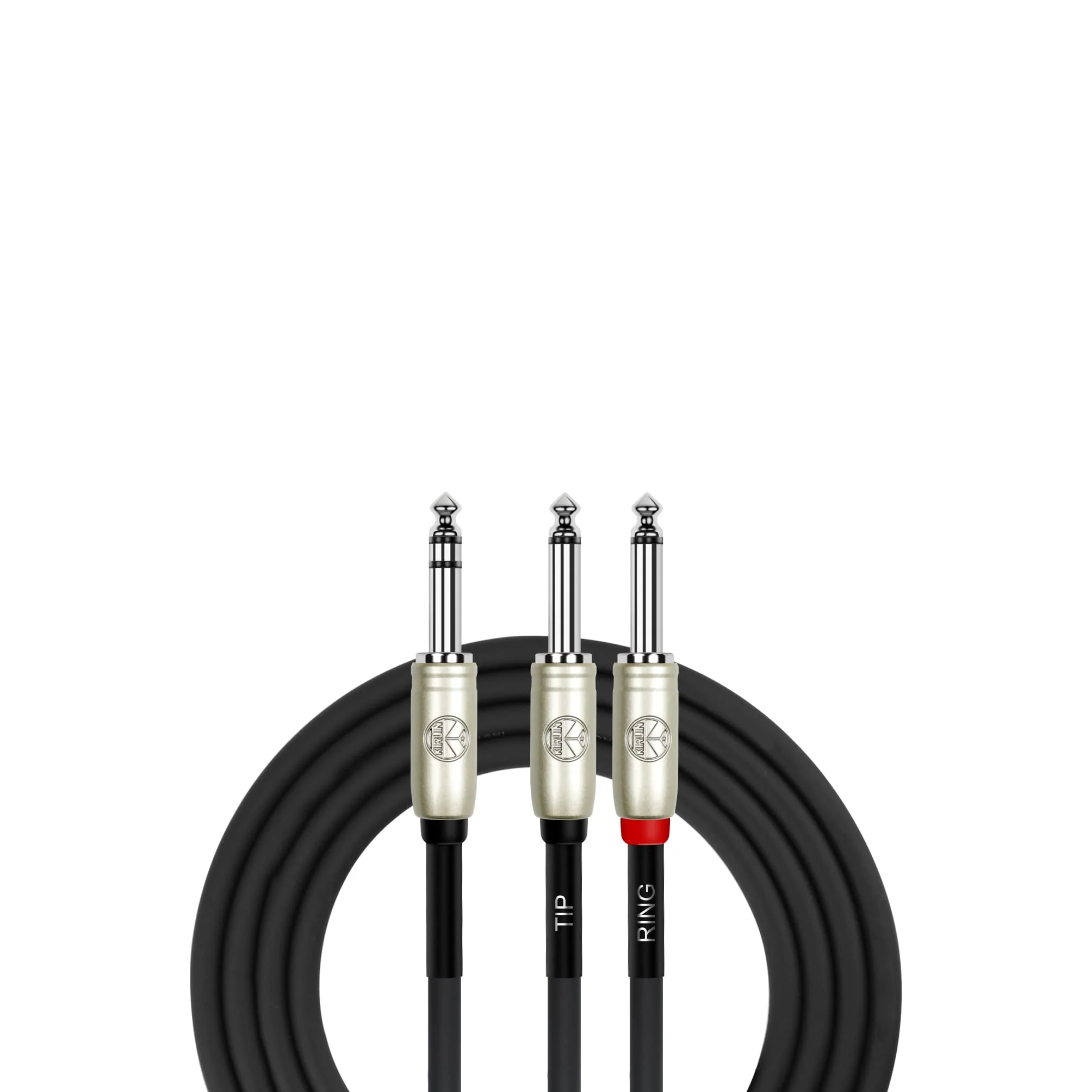 Kirlin Cable Y-336PR-03 - 3-Feet - 1/4-Inch Stereo Plug to Dual 1/4-Inch Mono Plug Y-Cable 3 feet - Image 2